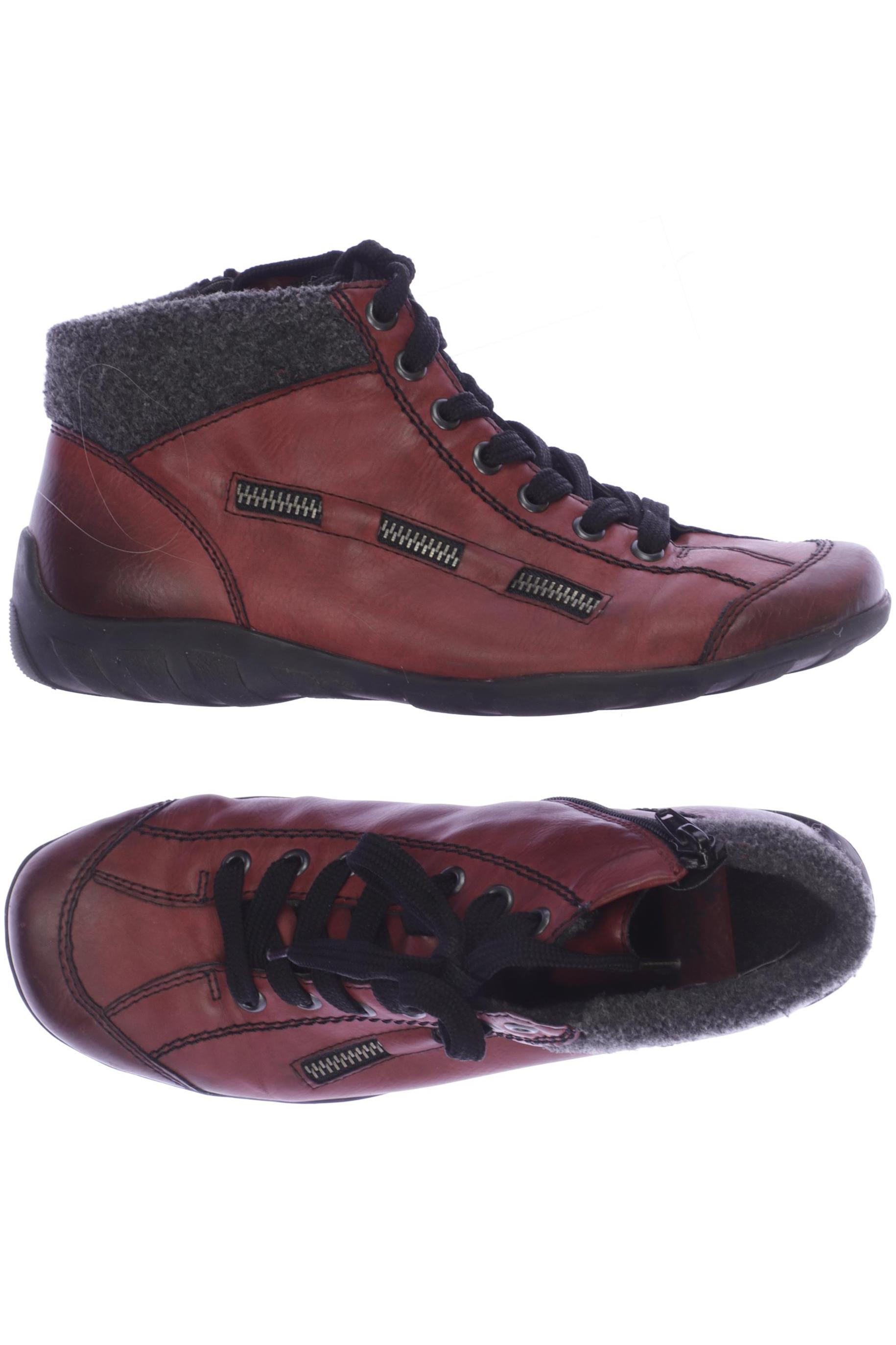 

Rieker Damen Stiefelette, rot, Gr. 38