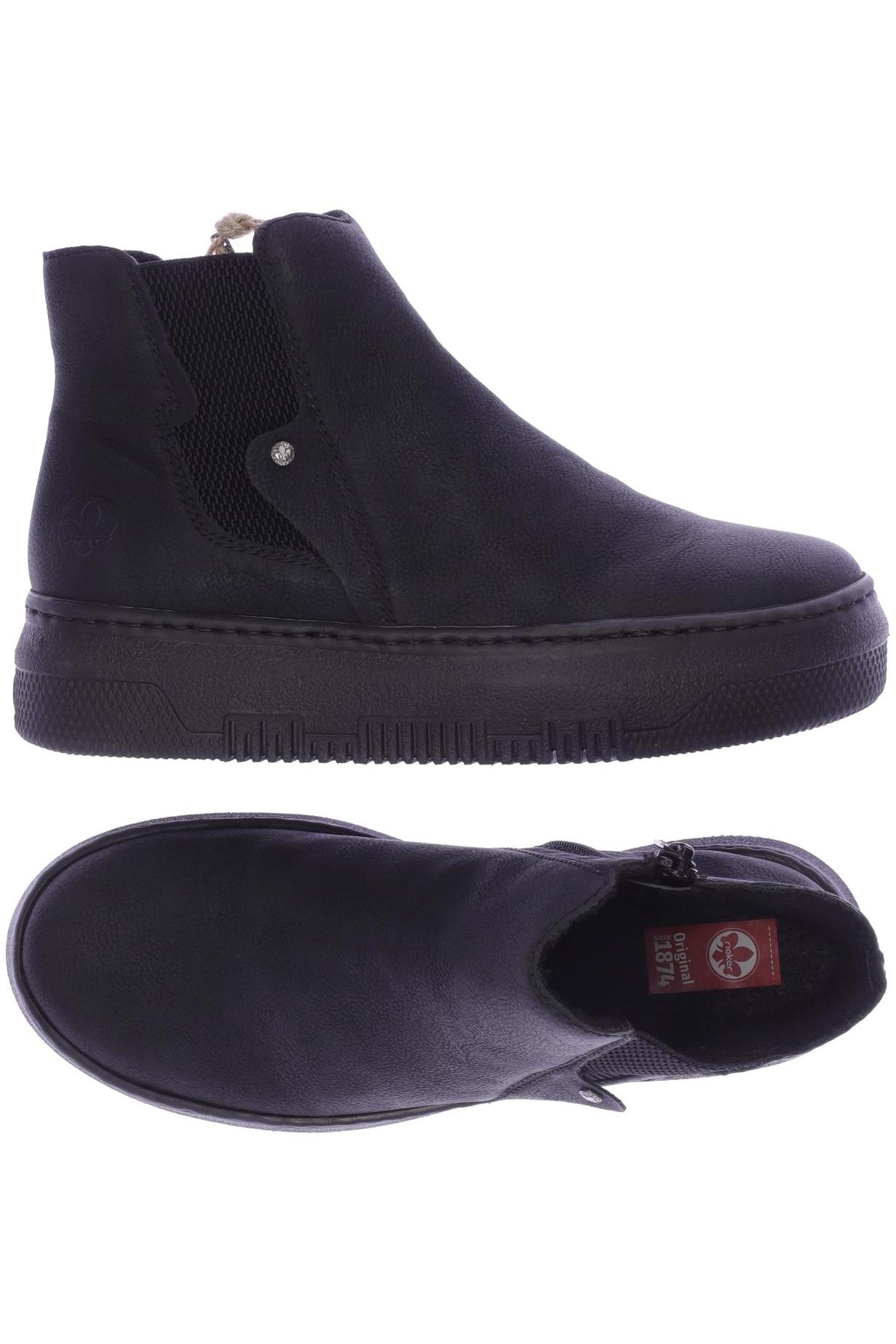 

Rieker Damen Stiefelette, schwarz, Gr. 37
