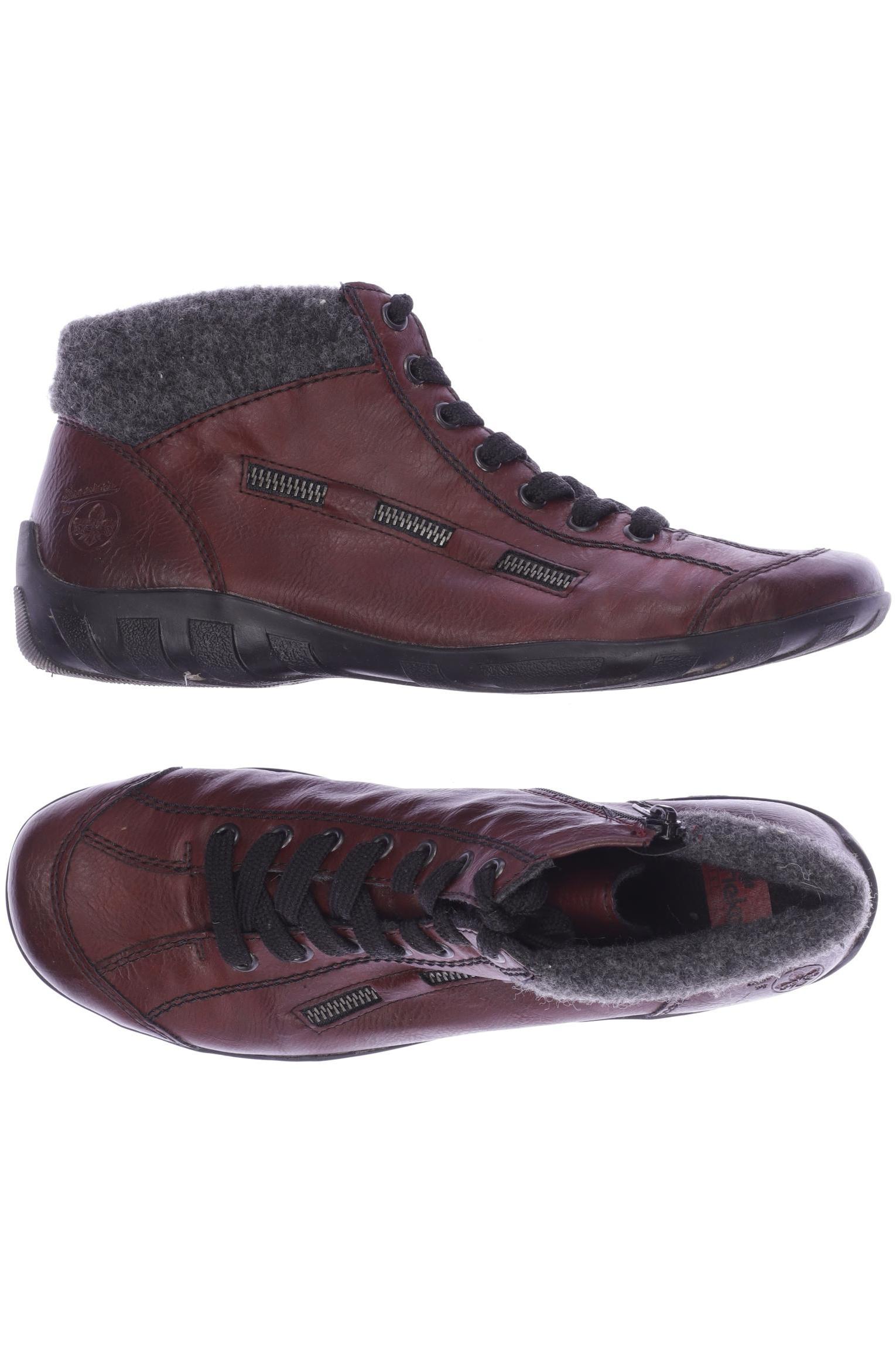 

Rieker Damen Stiefelette, bordeaux, Gr. 41