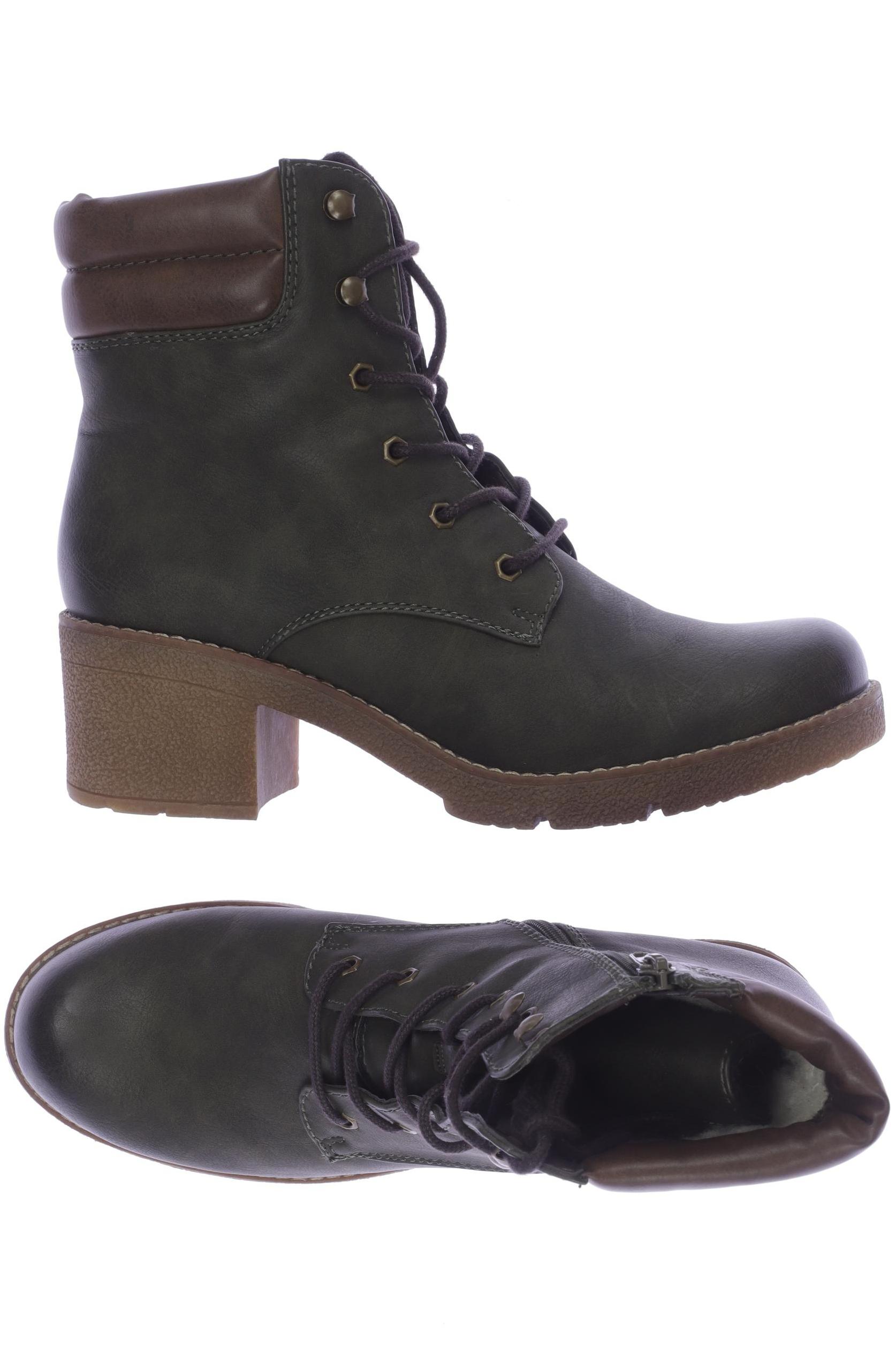 

Rieker Damen Stiefelette, grün, Gr. 42