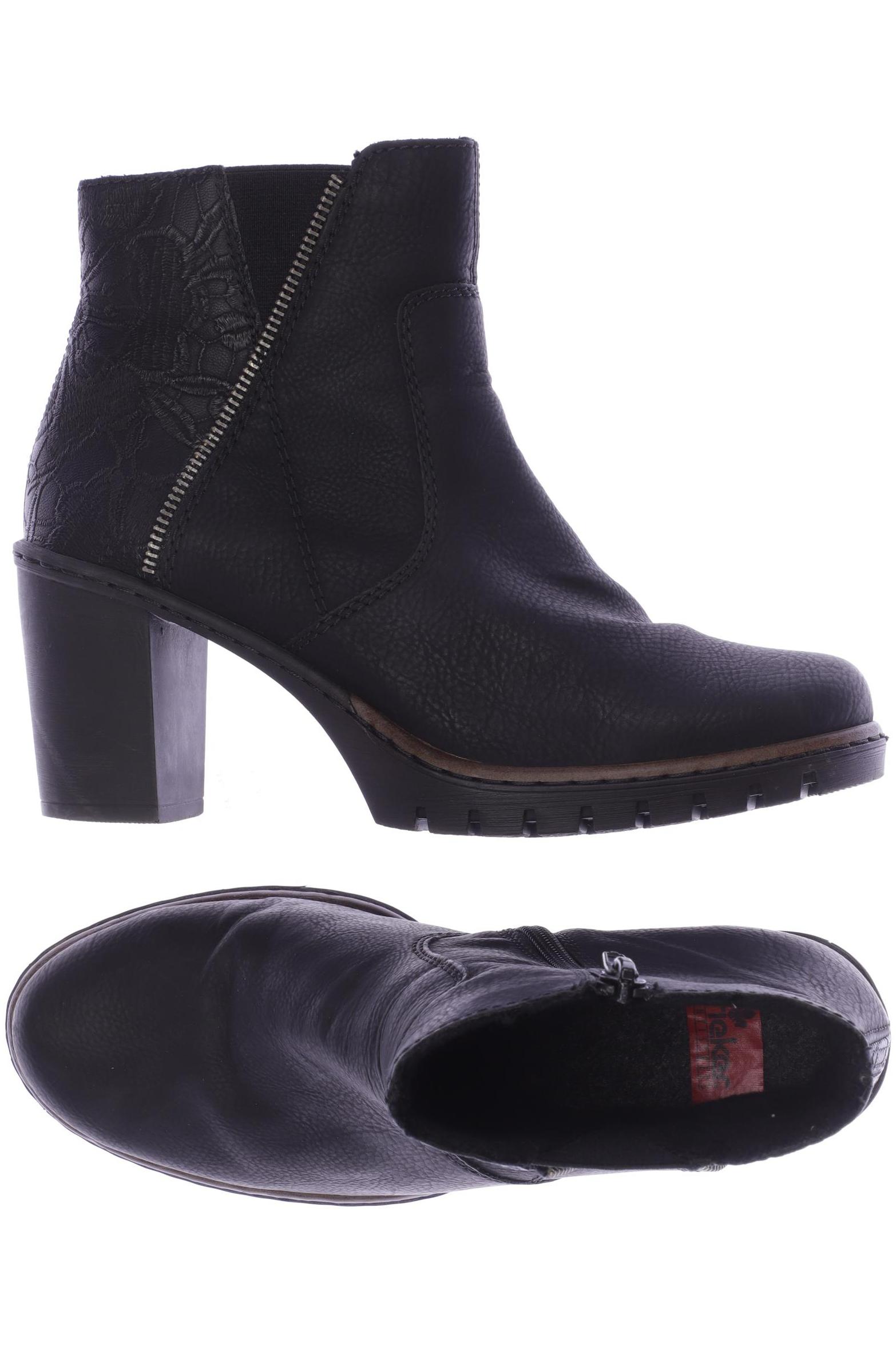 

Rieker Damen Stiefelette, schwarz, Gr. 38