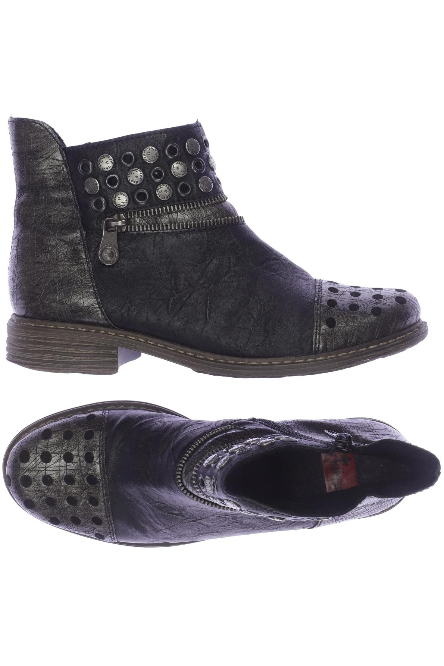 

Rieker Damen Stiefelette, schwarz, Gr. 37