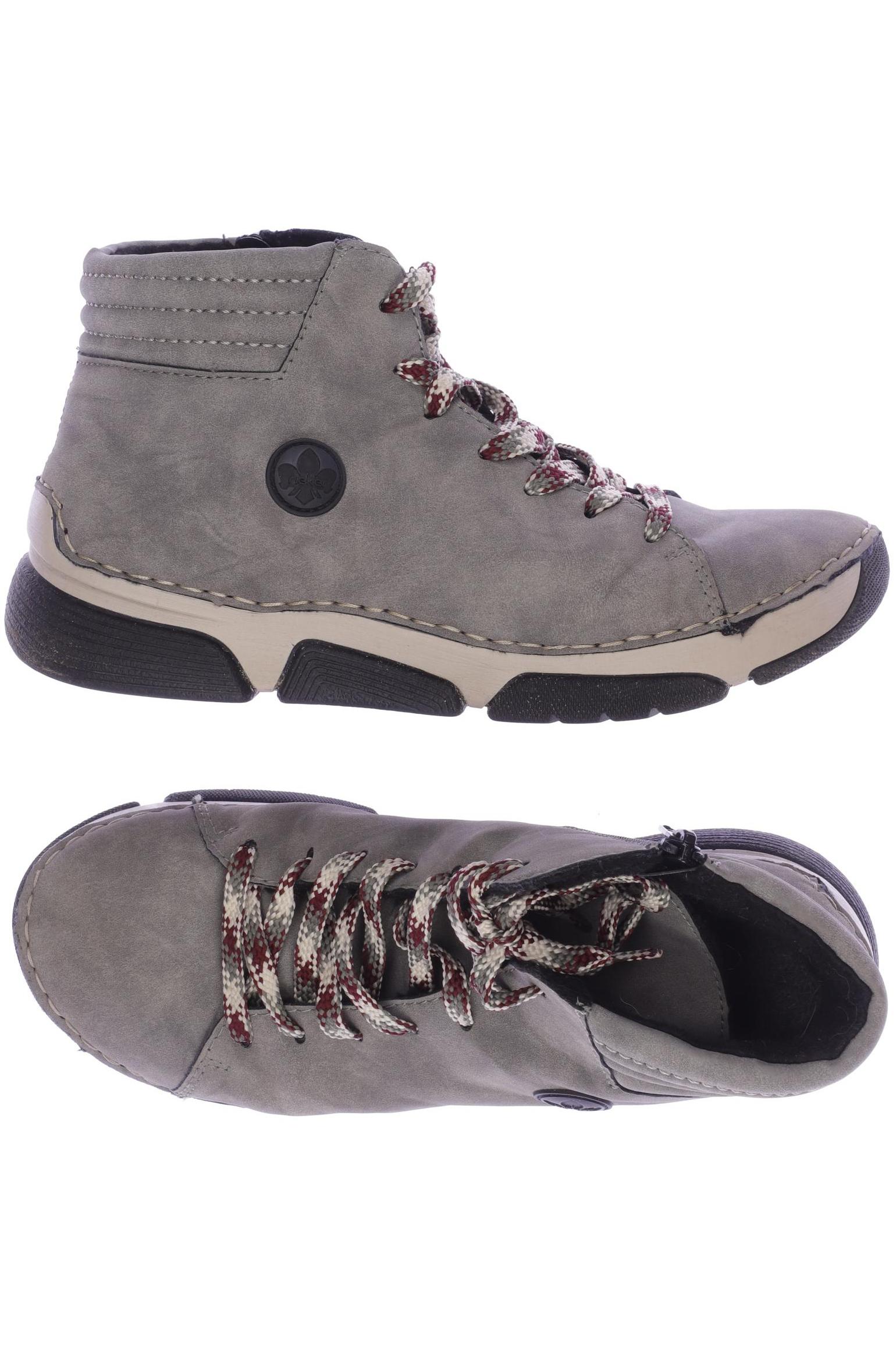 

Rieker Damen Stiefelette, grau, Gr. 40