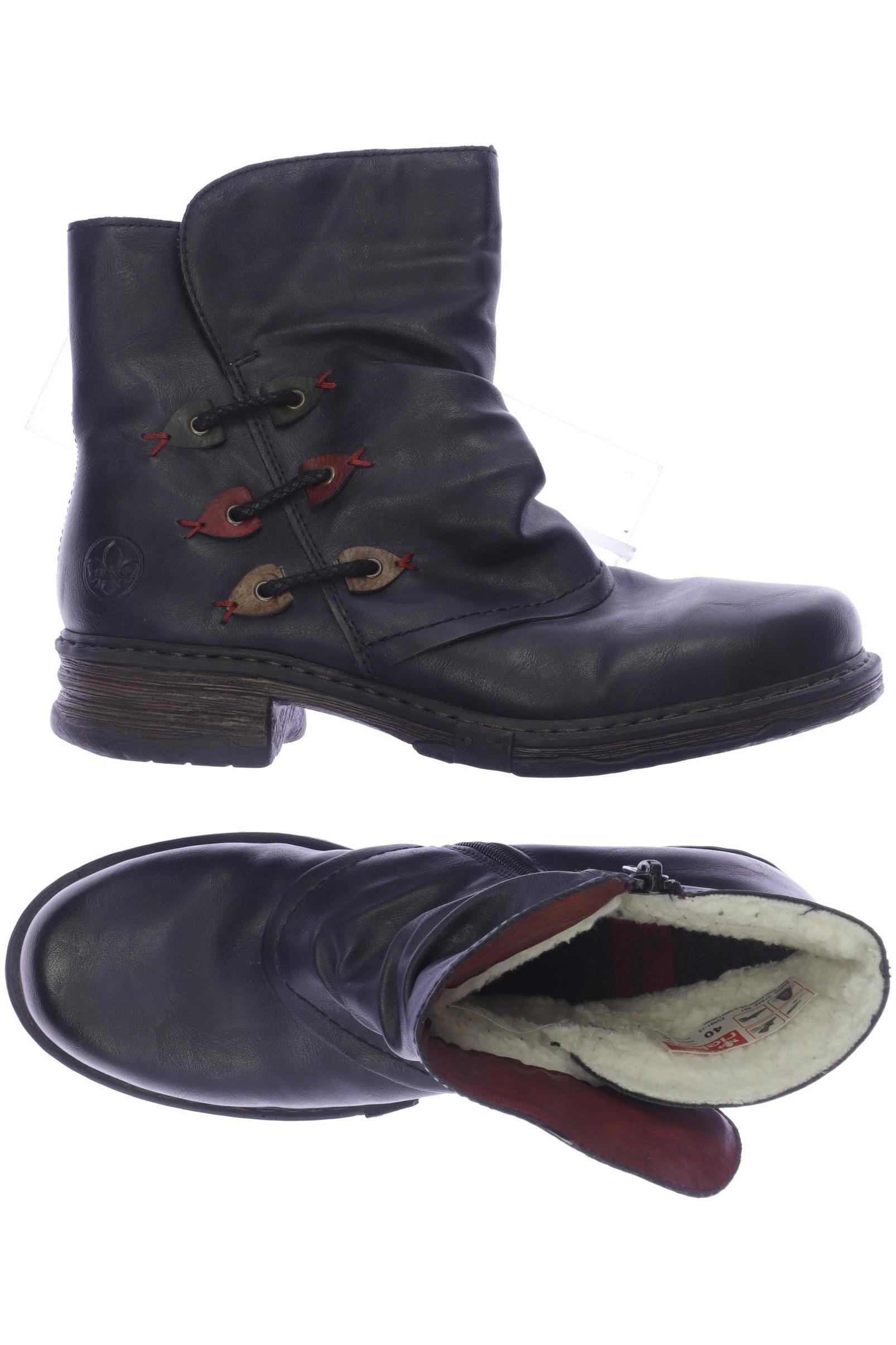 

Rieker Damen Stiefelette, marineblau