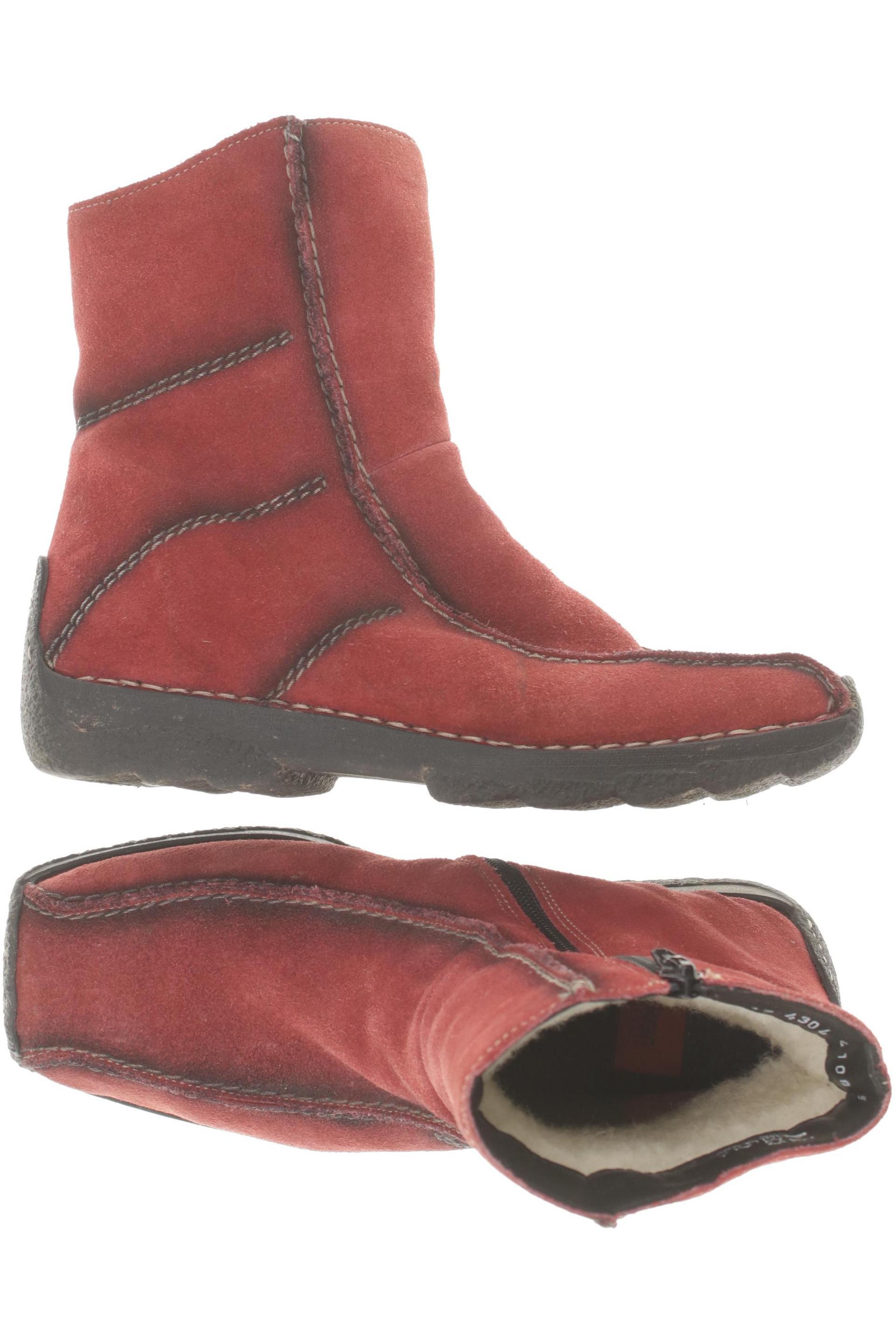 

Rieker Damen Stiefelette, rot, Gr. 37