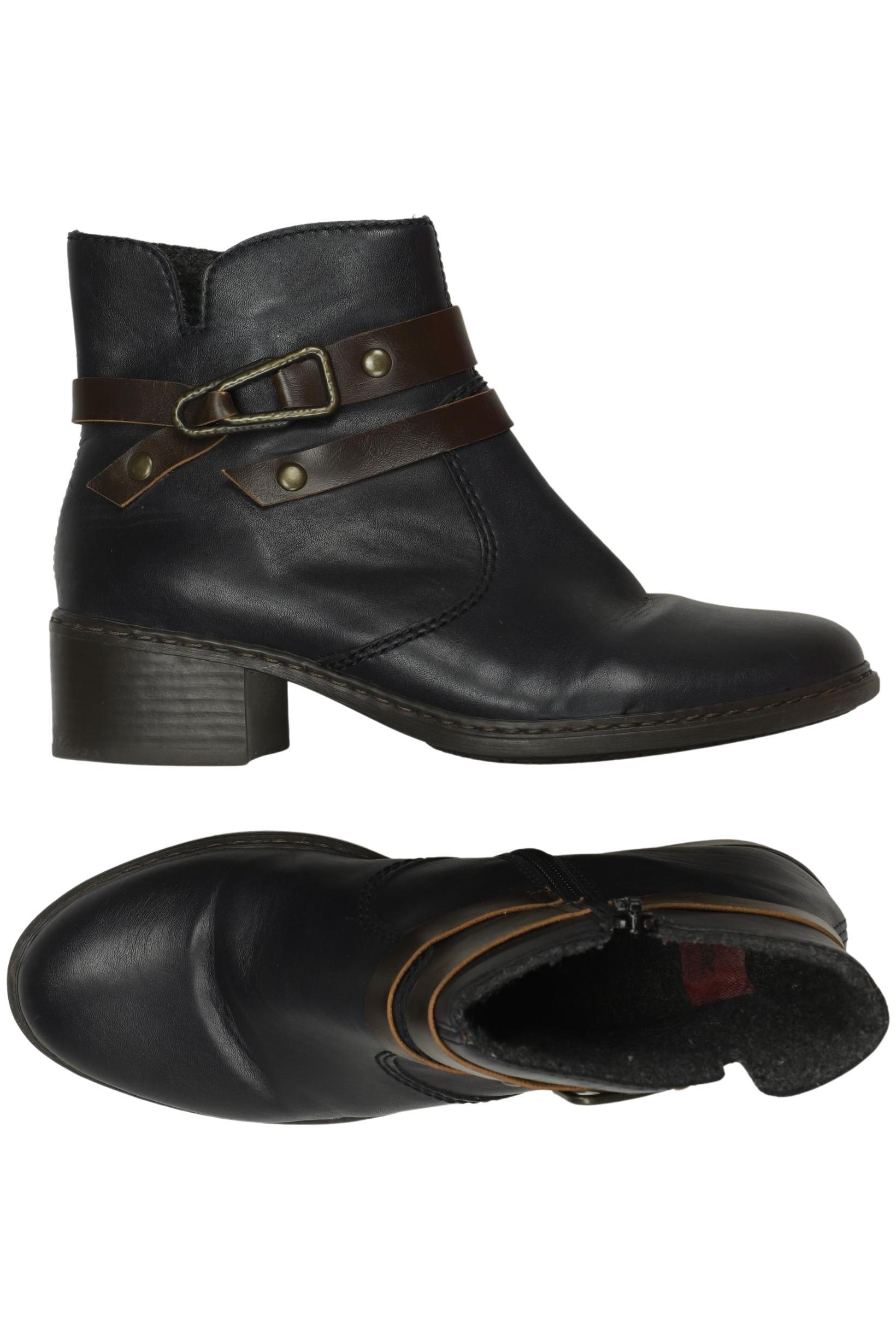

Rieker Damen Stiefelette, schwarz, Gr. 38