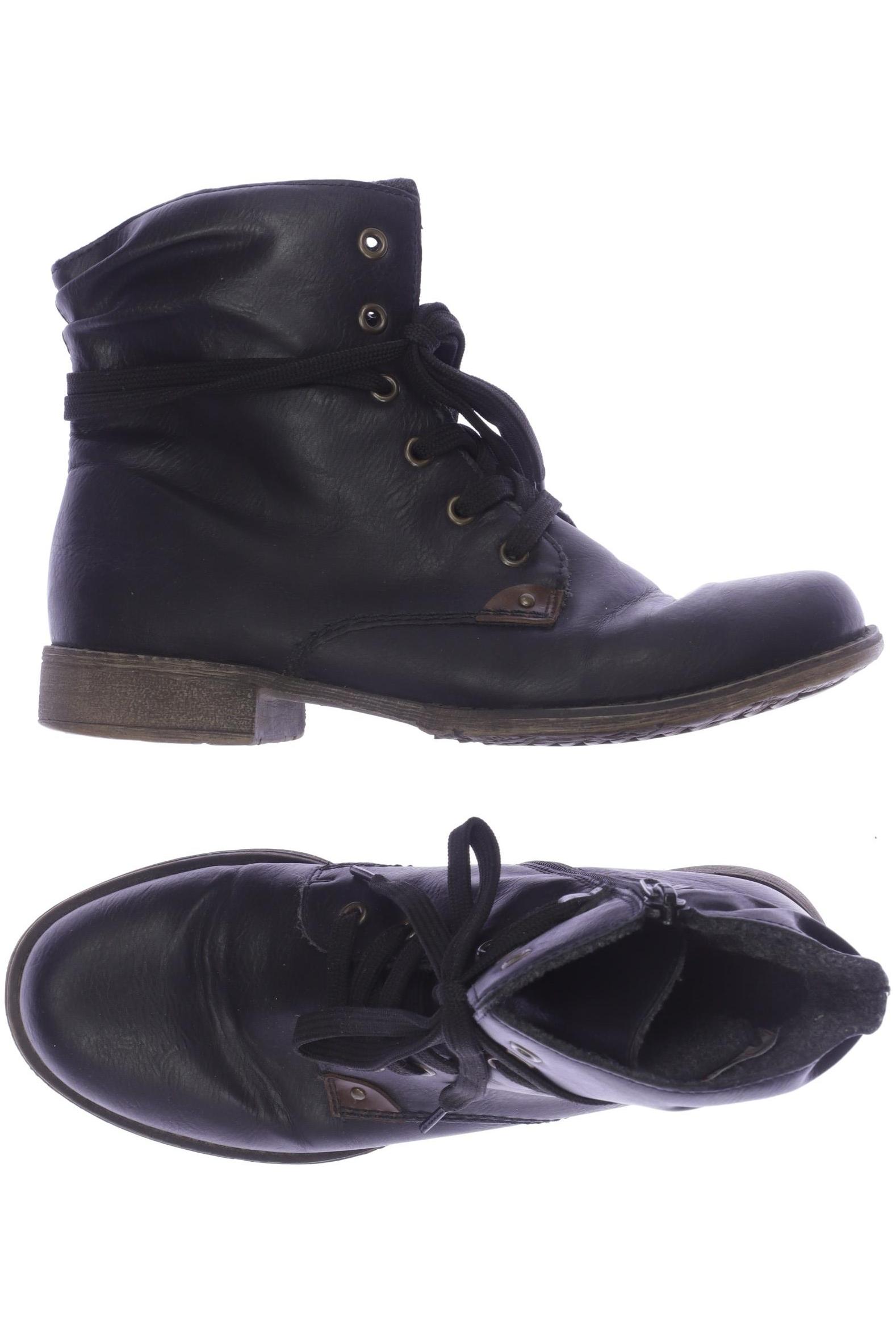 

Rieker Damen Stiefelette, schwarz, Gr. 38