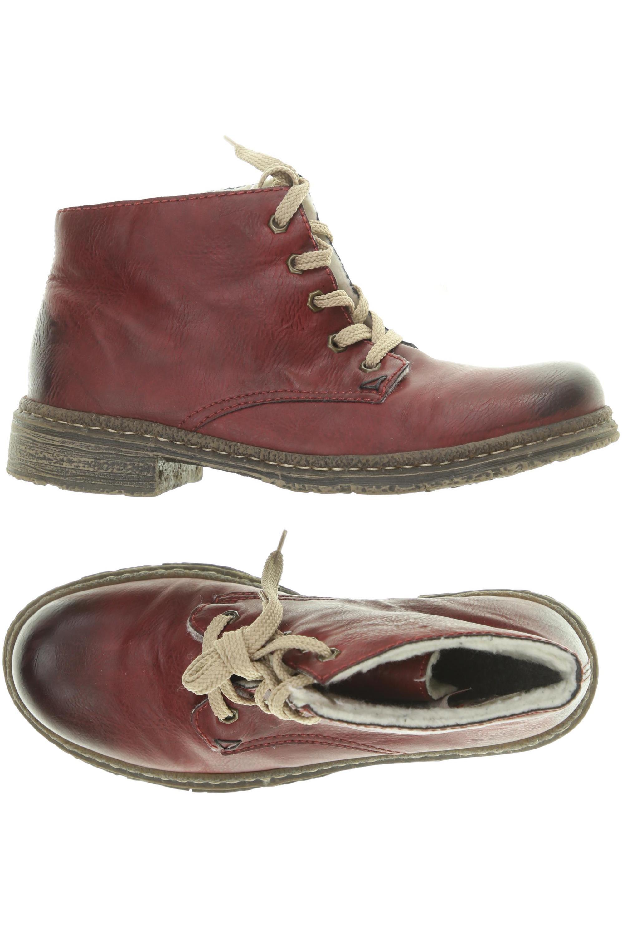 

Rieker Damen Stiefelette, rot, Gr. 39