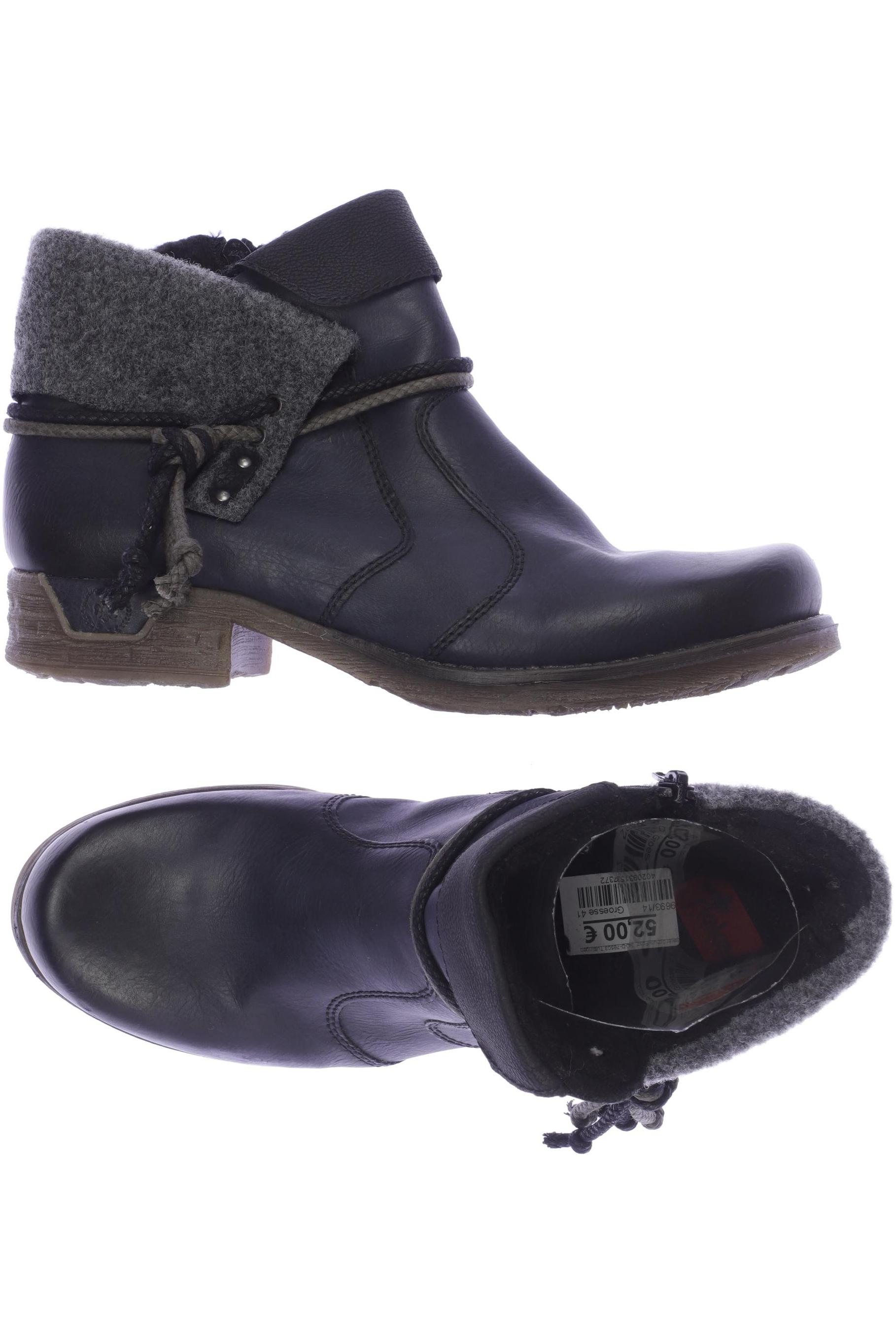 

Rieker Damen Stiefelette, blau, Gr. 41