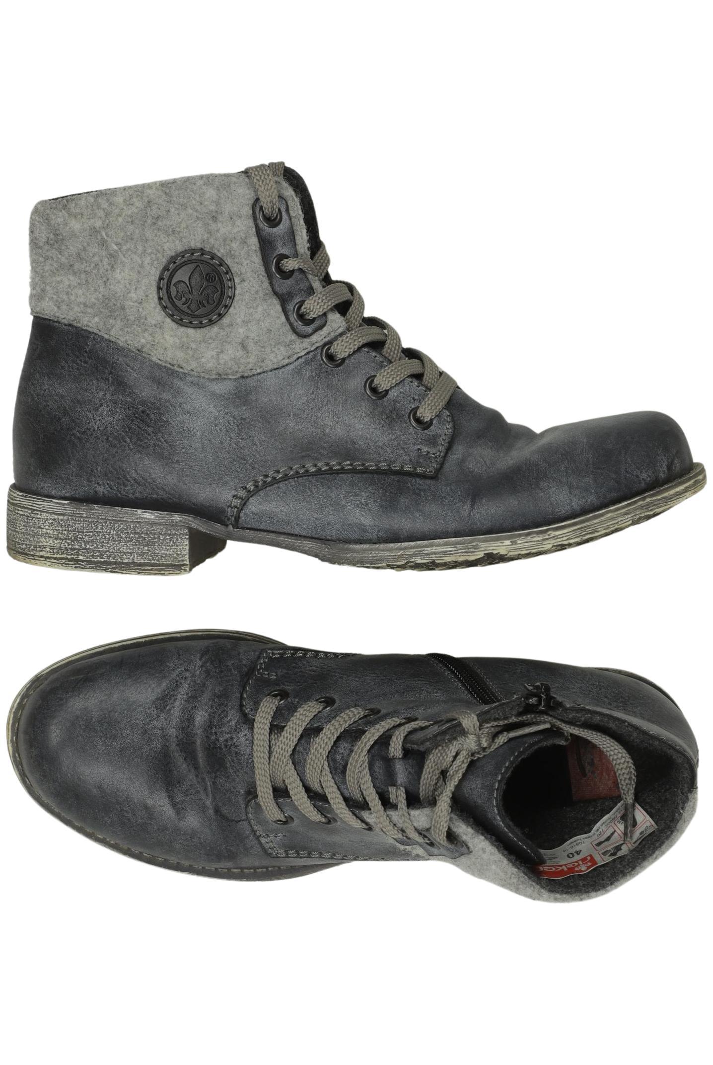 

Rieker Damen Stiefelette, grau, Gr. 40