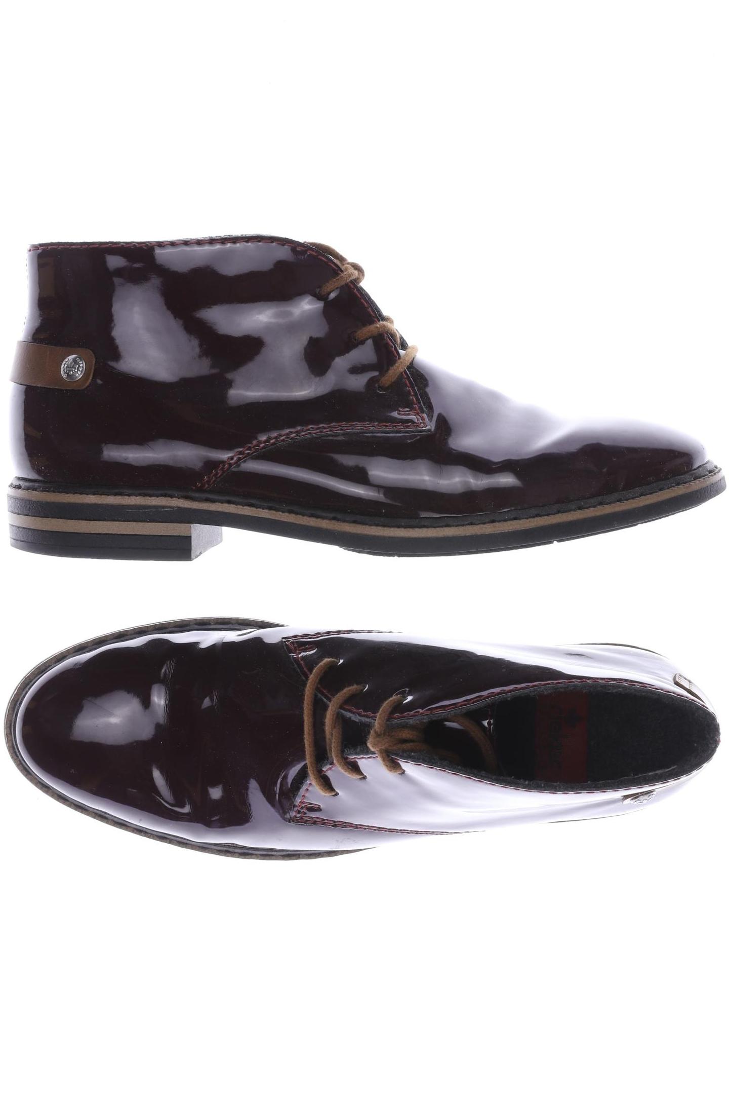

Rieker Damen Stiefelette, bordeaux, Gr. 38