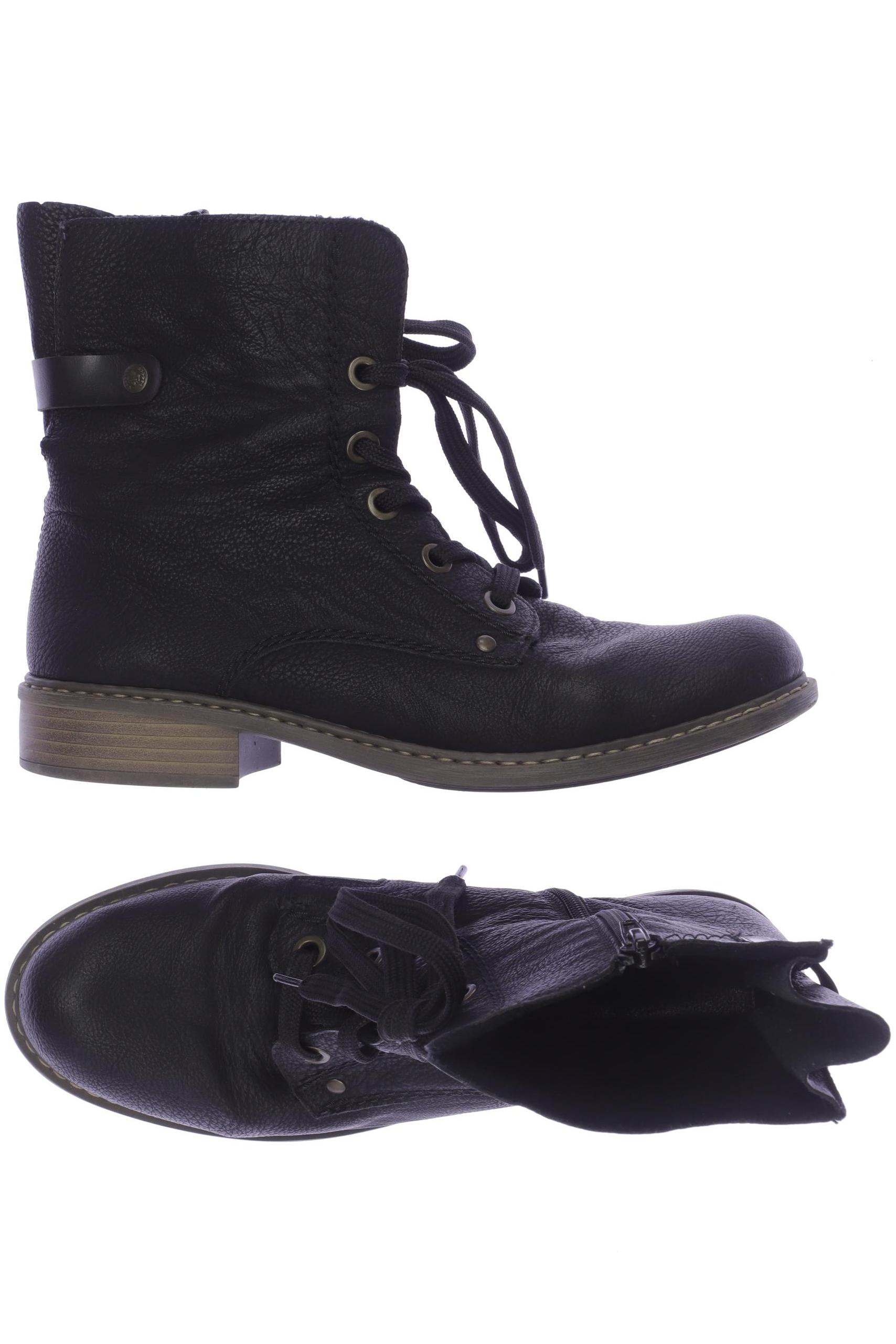 

Rieker Damen Stiefelette, schwarz, Gr. 40