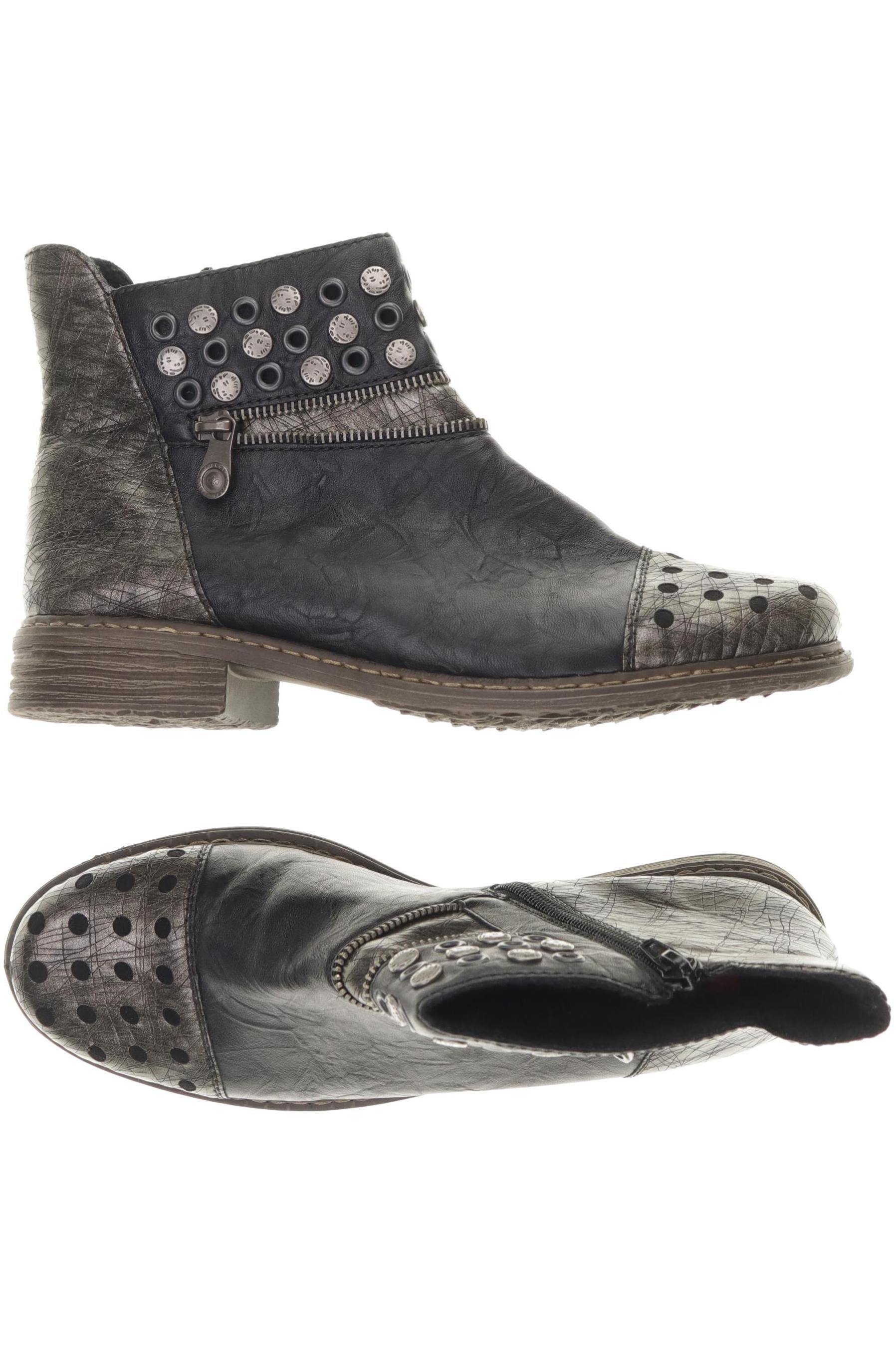 

Rieker Damen Stiefelette, schwarz, Gr. 40