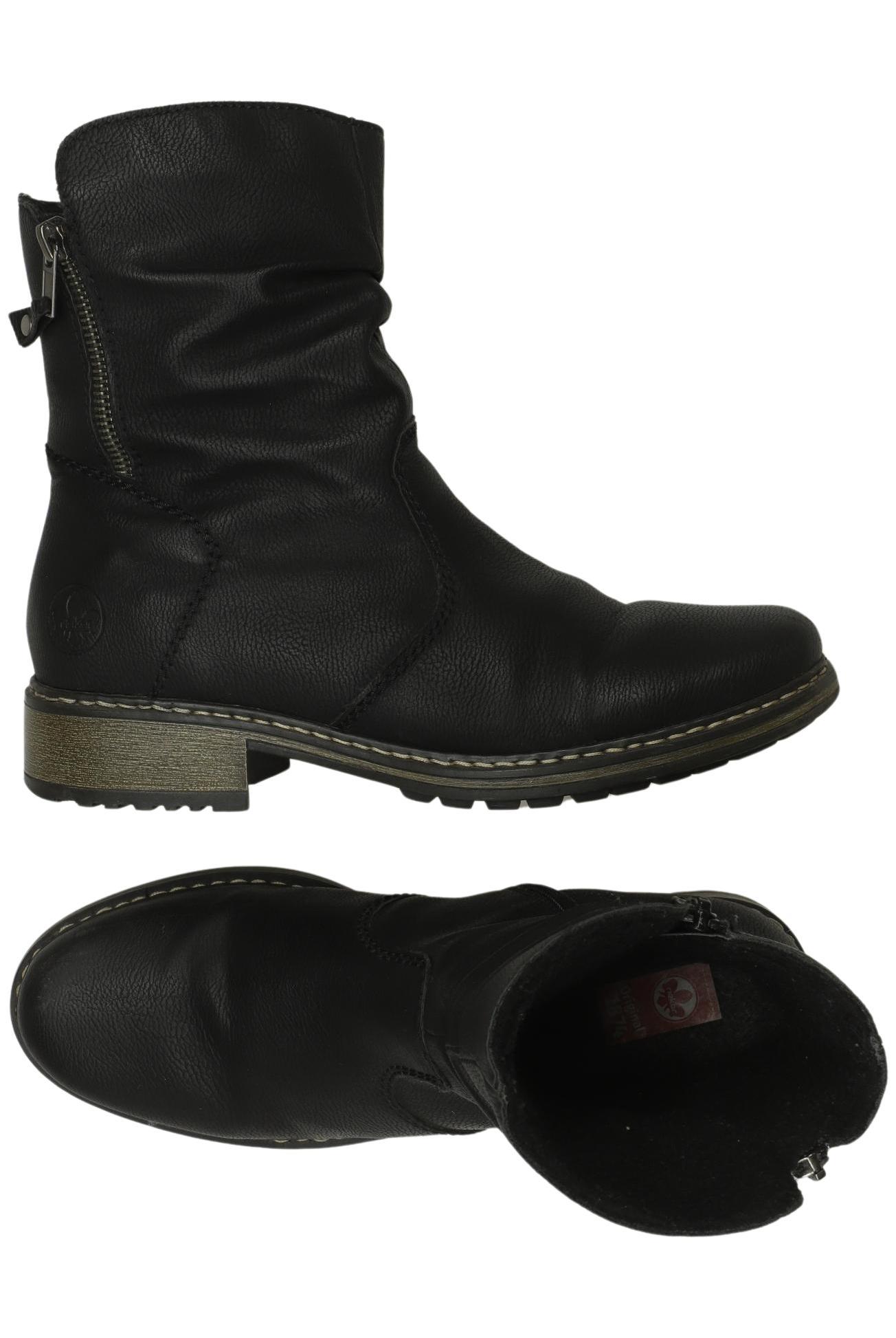 

Rieker Damen Stiefelette, schwarz, Gr. 39