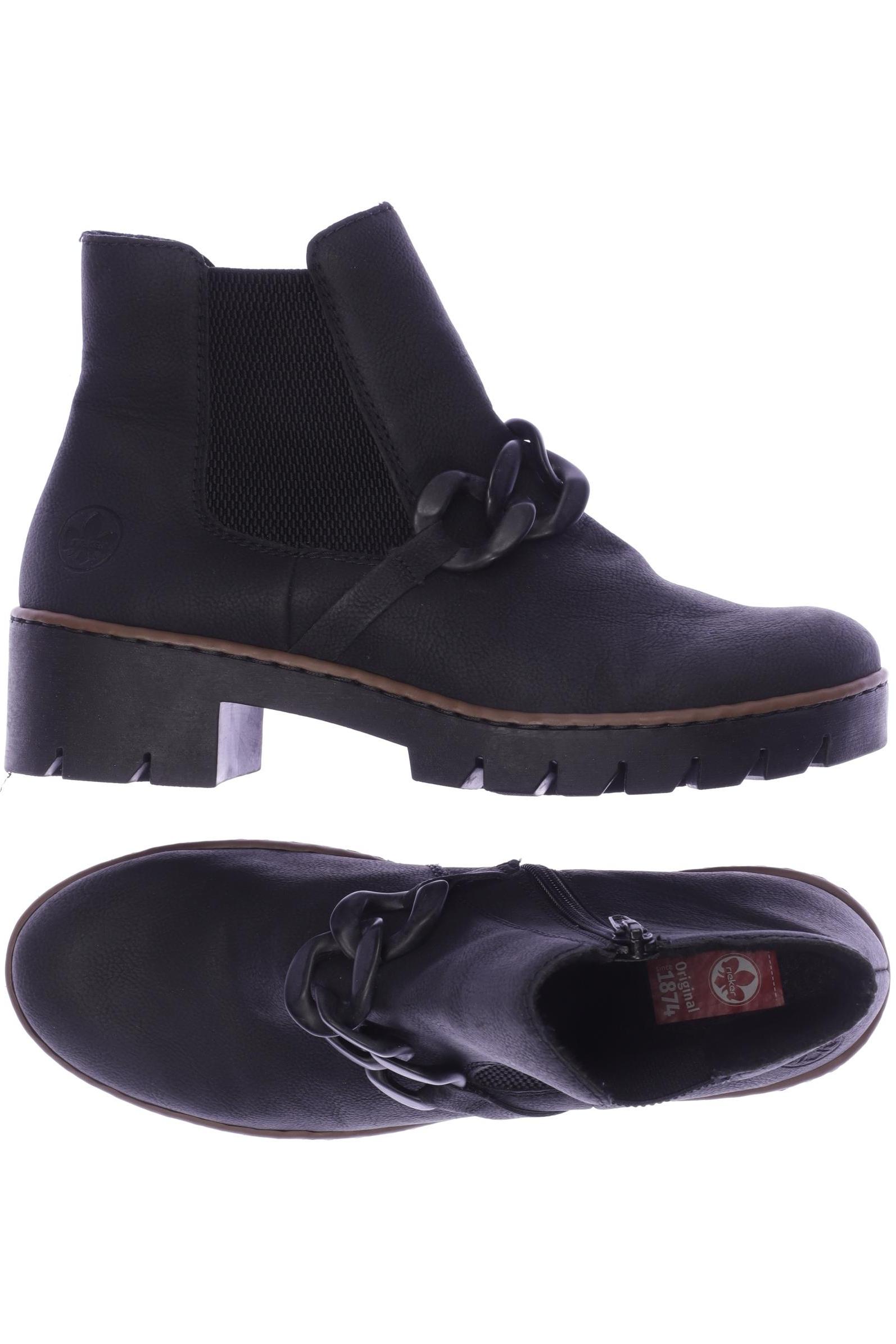 

Rieker Damen Stiefelette, schwarz, Gr. 40