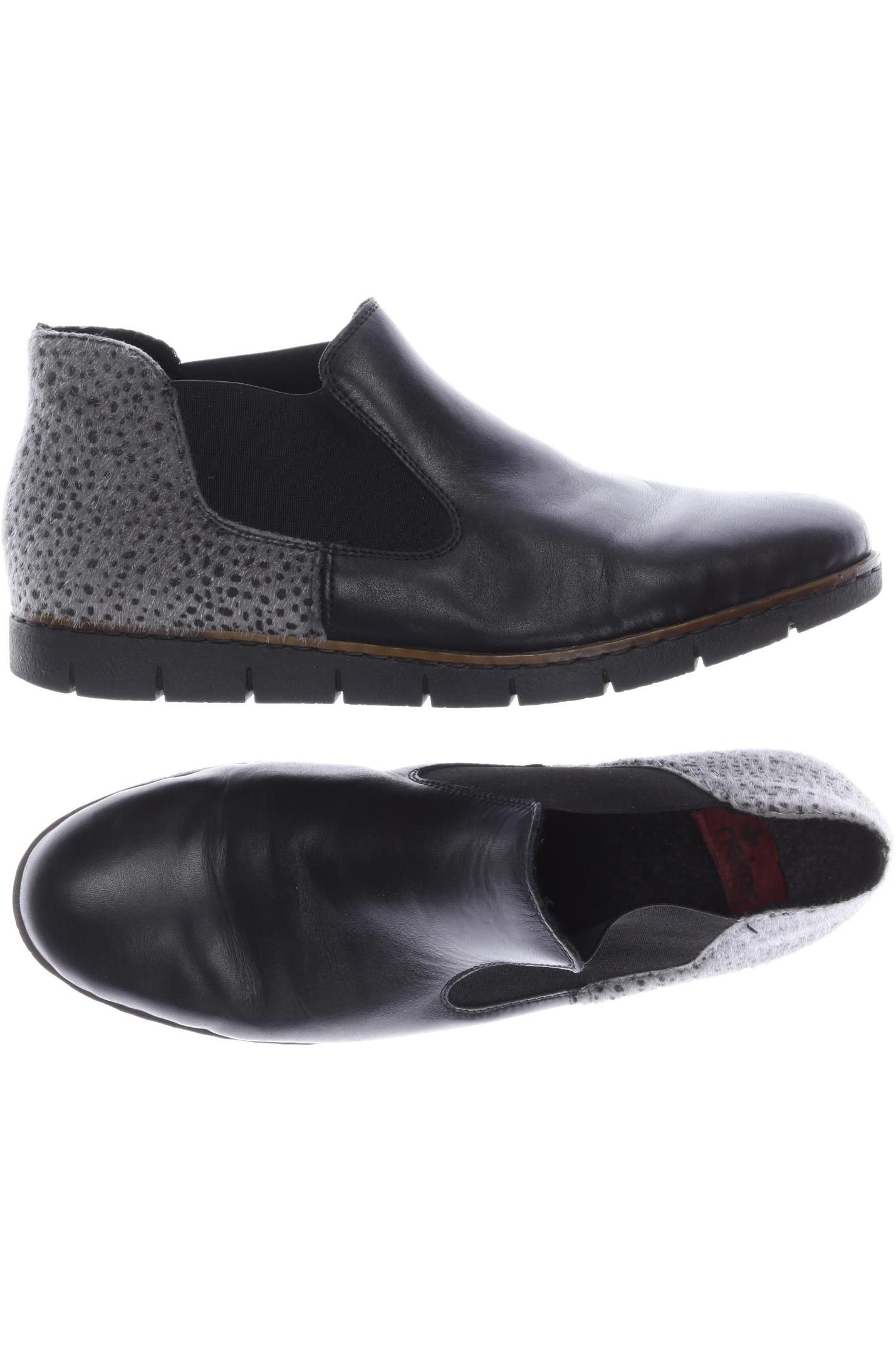 

Rieker Damen Stiefelette, schwarz, Gr. 40