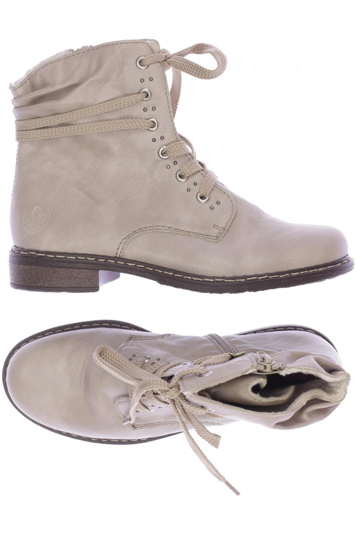 

Rieker Damen Stiefelette, cremeweiß, Gr. 37