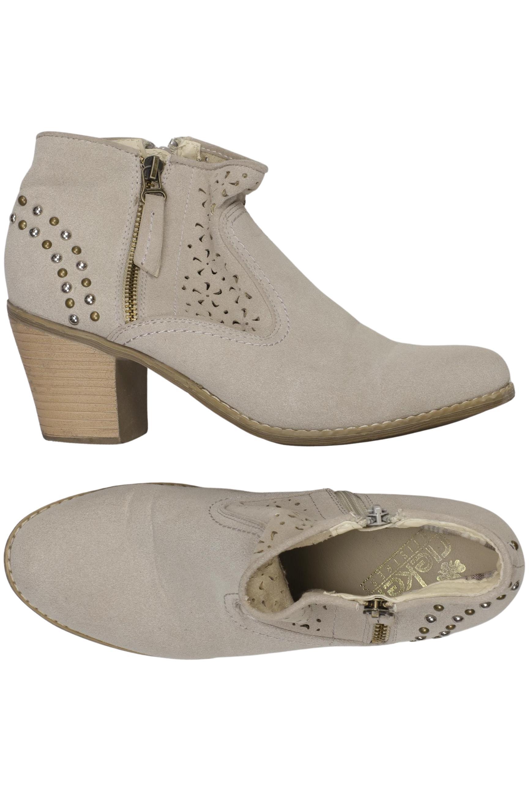 

Rieker Damen Stiefelette, beige, Gr. 40