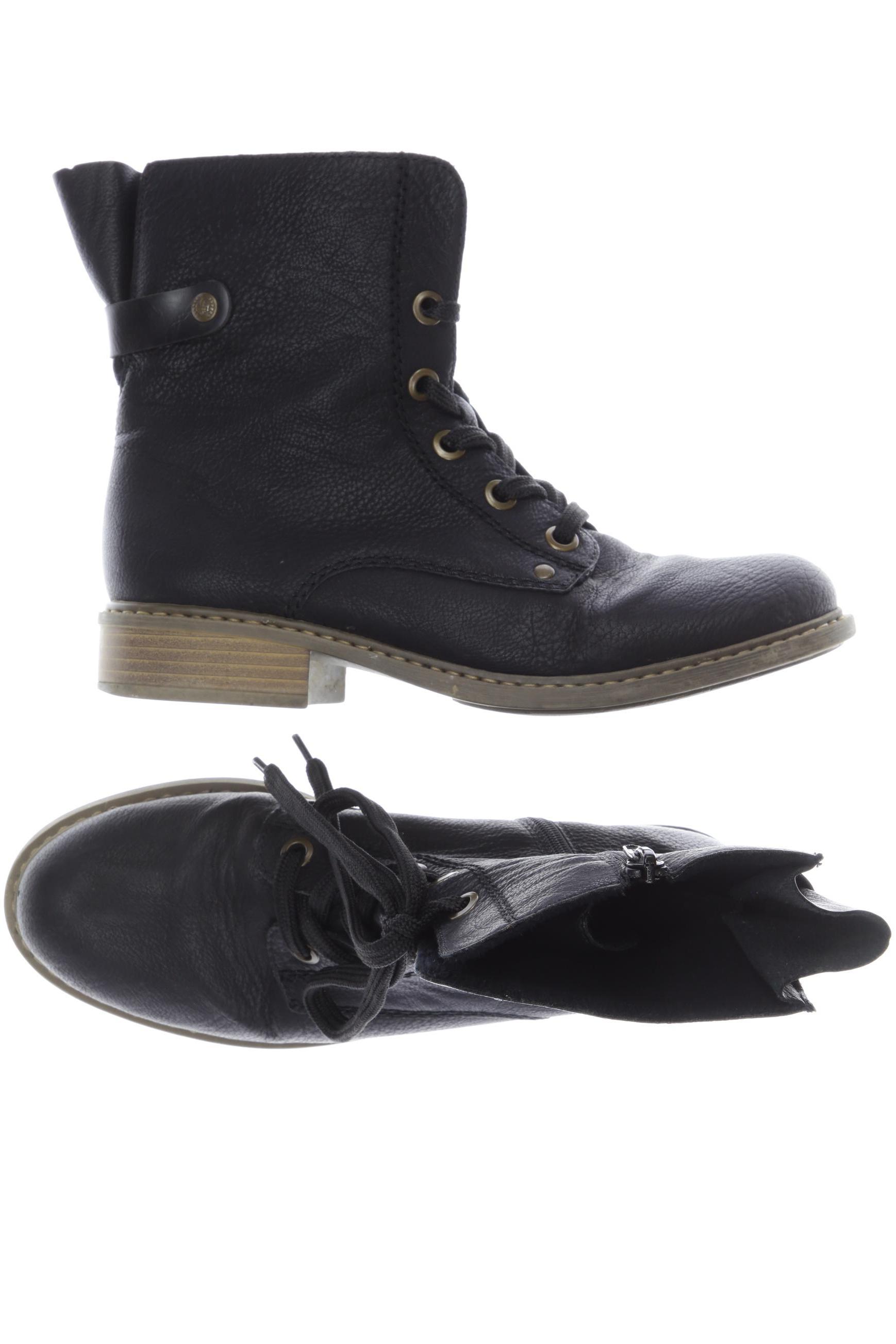 

Rieker Damen Stiefelette, schwarz, Gr. 38