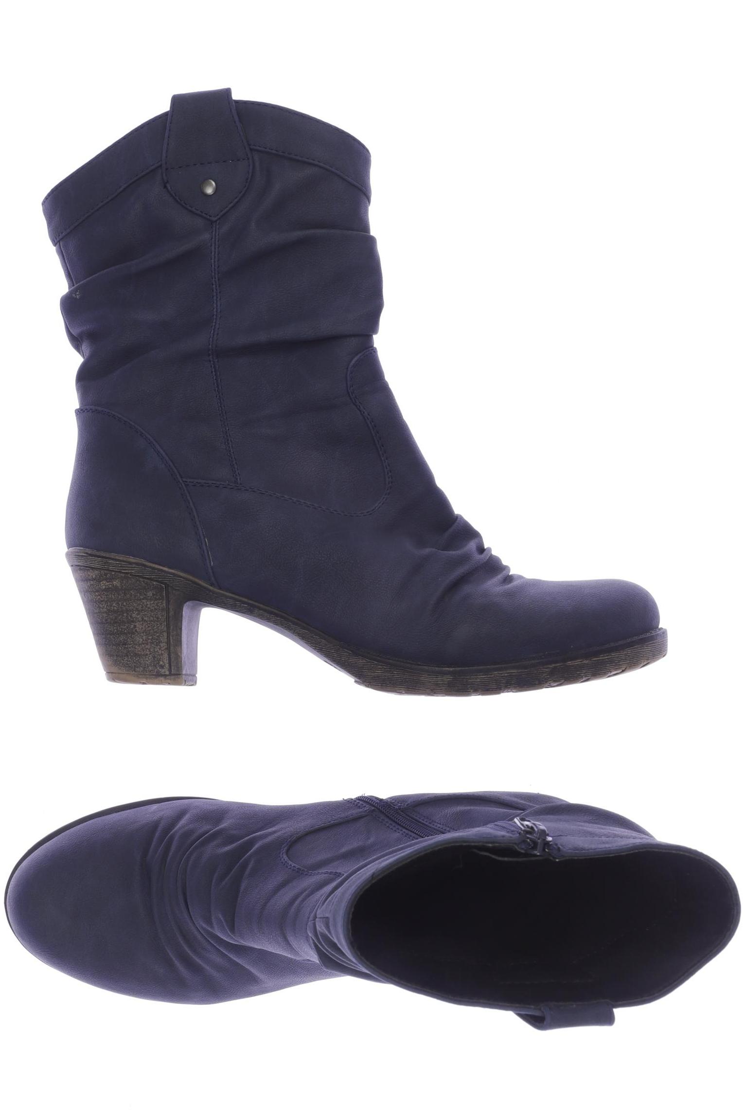 

Rieker Damen Stiefelette, marineblau, Gr. 40
