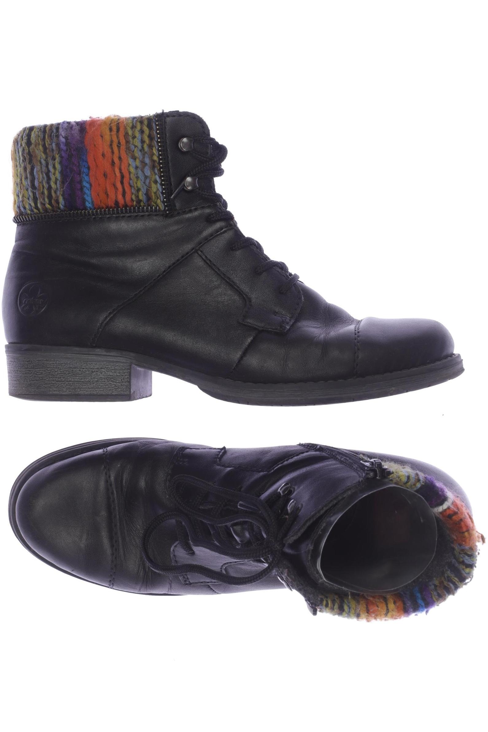 

Rieker Damen Stiefelette, schwarz, Gr. 38