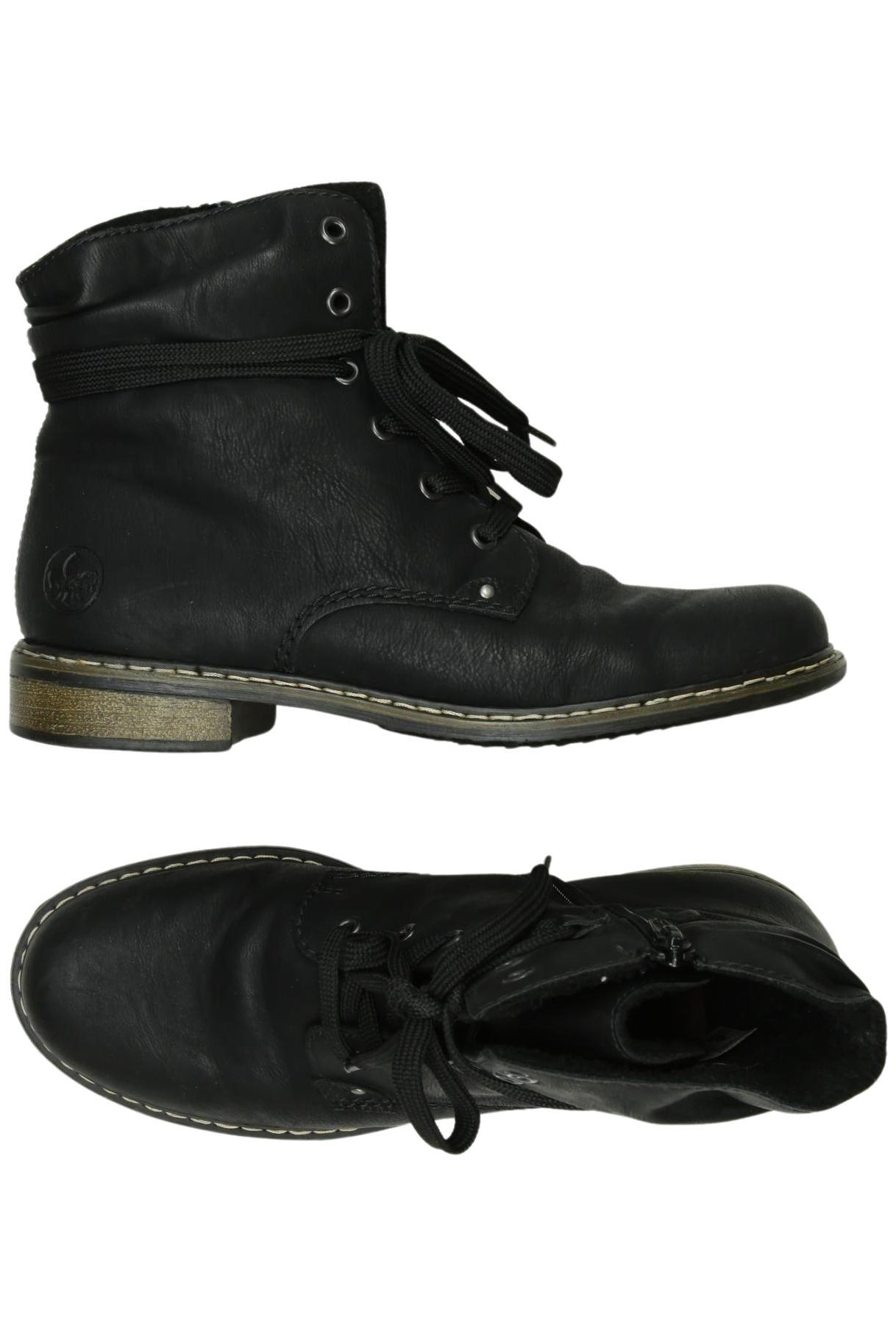 

Rieker Damen Stiefelette, schwarz, Gr. 40