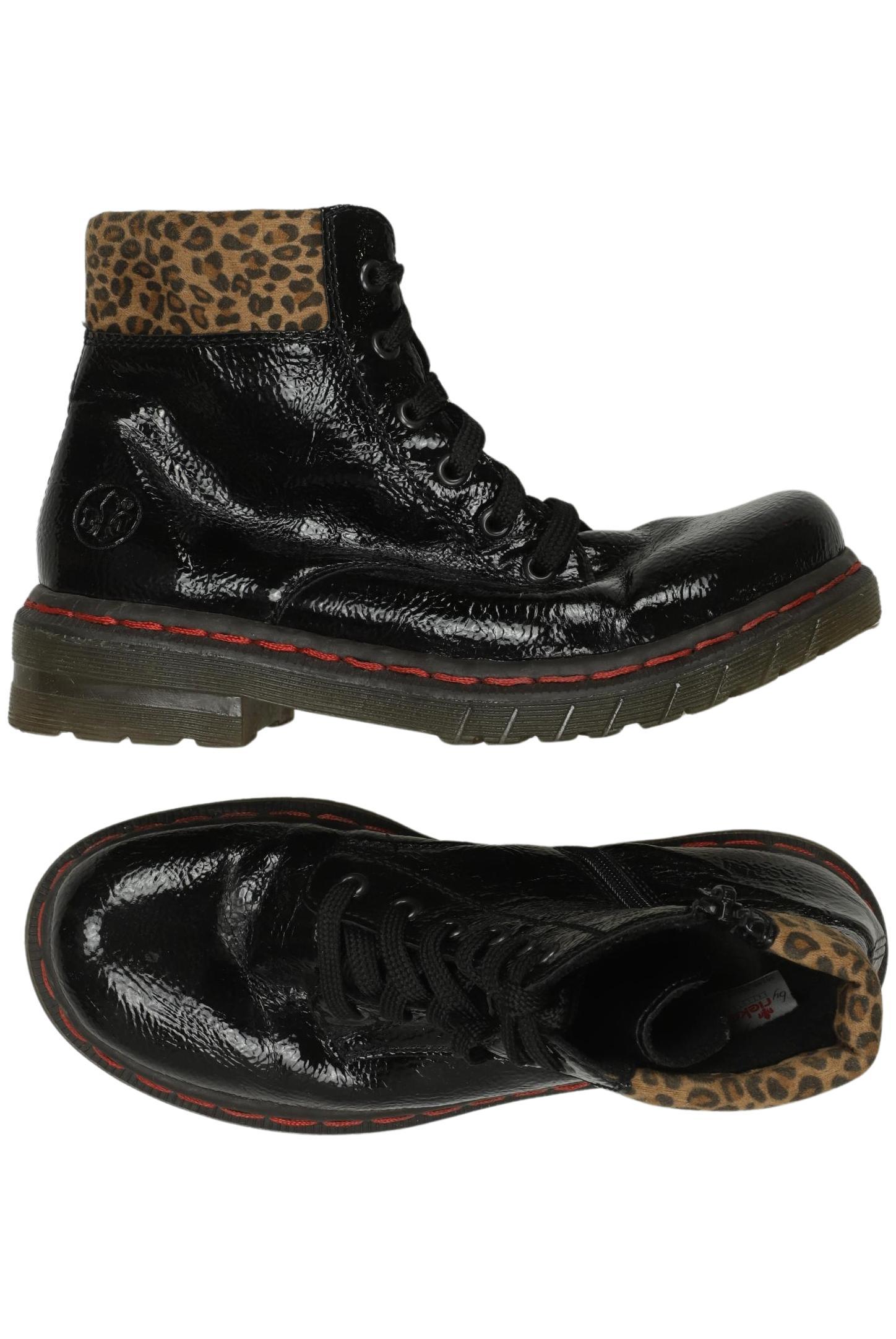 

Rieker Damen Stiefelette, schwarz, Gr. 38
