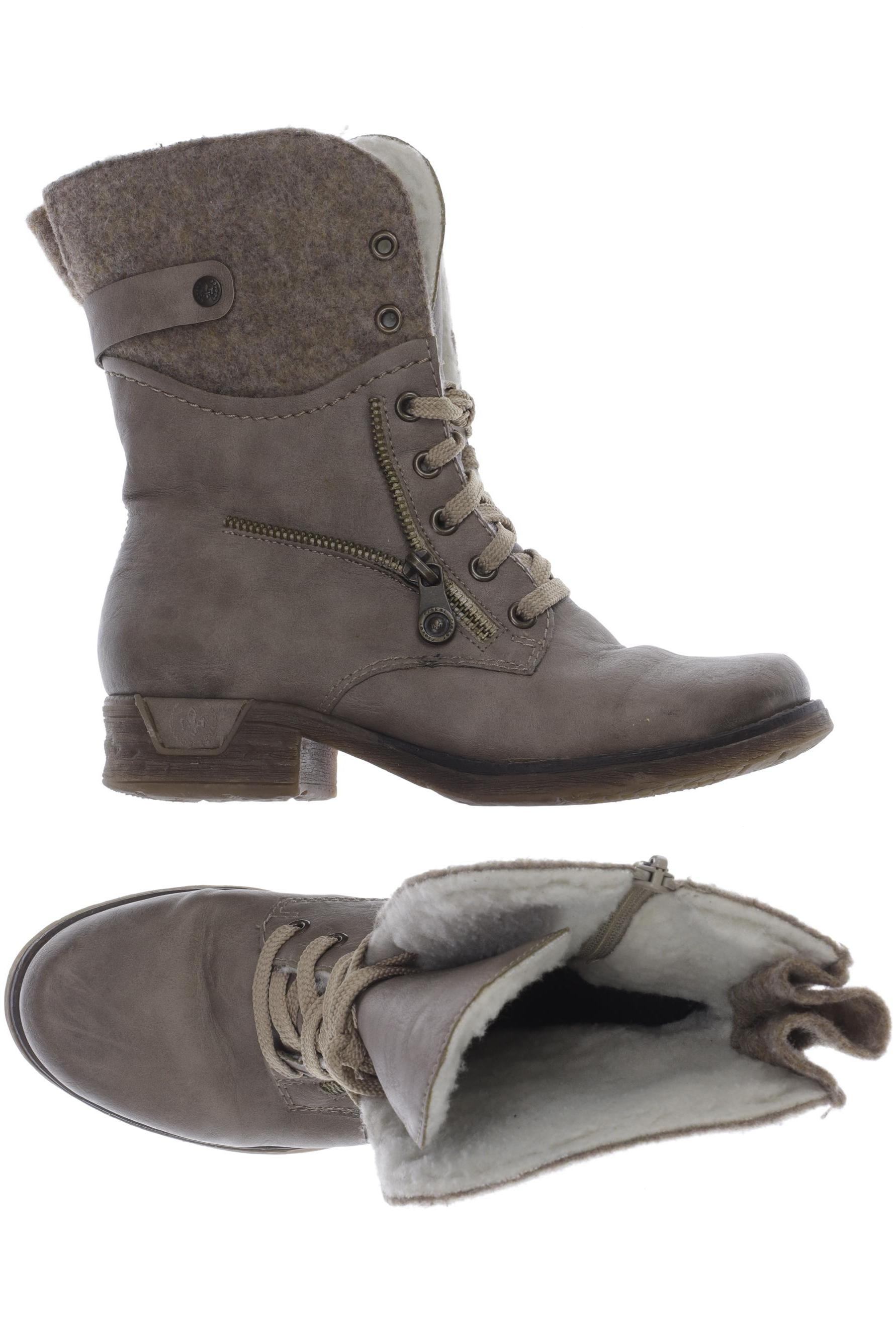 

Rieker Damen Stiefelette, beige, Gr. 36