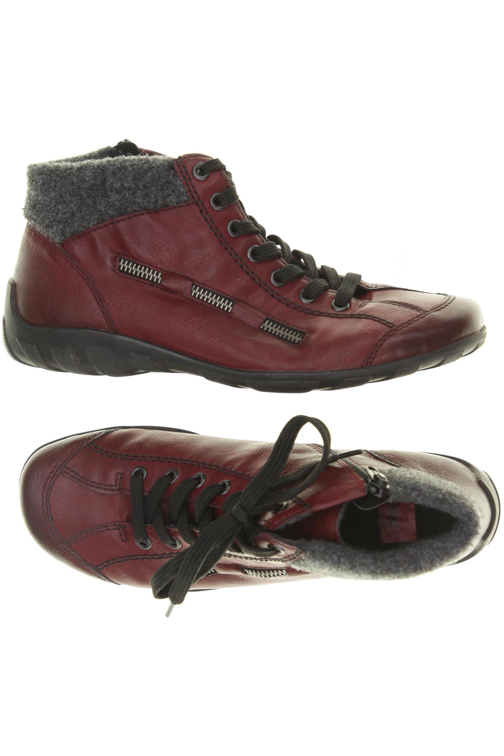 

Rieker Damen Stiefelette, rot, Gr. 39