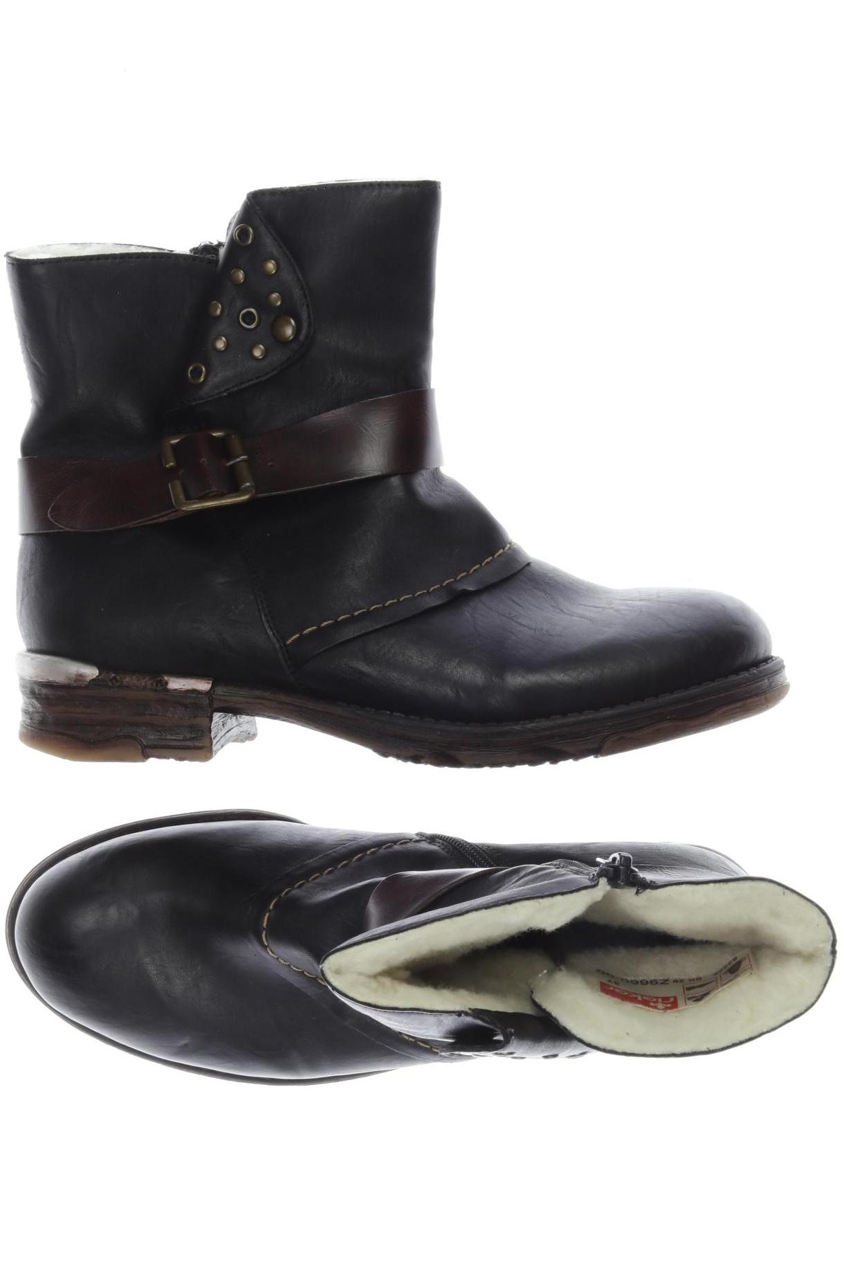 

Rieker Damen Stiefelette, schwarz, Gr. 37