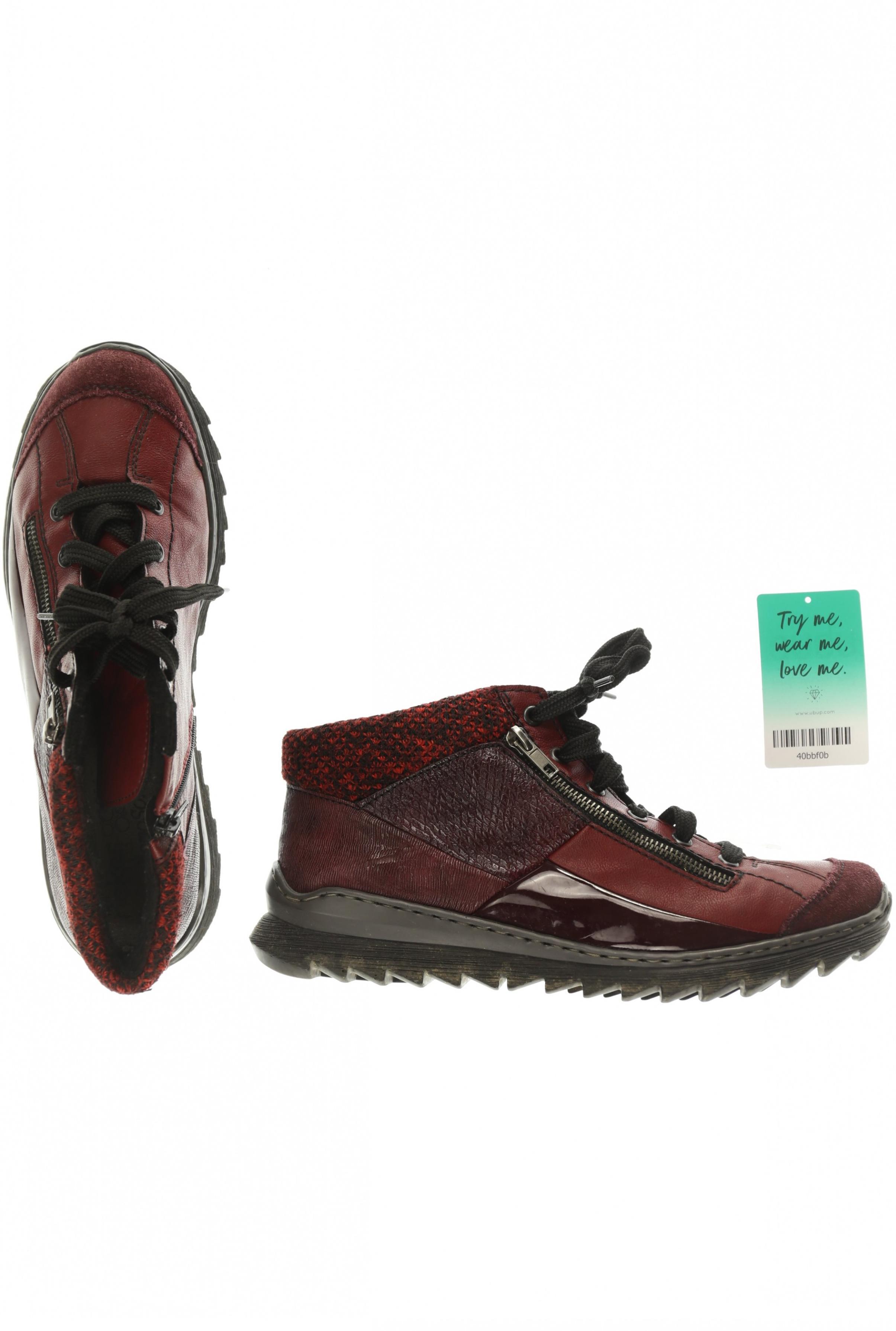 

Rieker Damen Stiefelette, rot, Gr. 42
