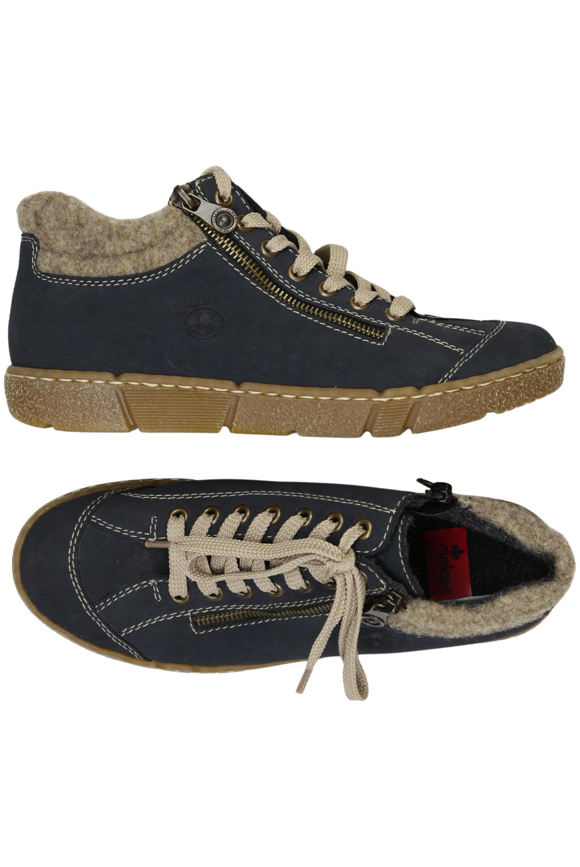 

Rieker Damen Stiefelette, marineblau, Gr. 42