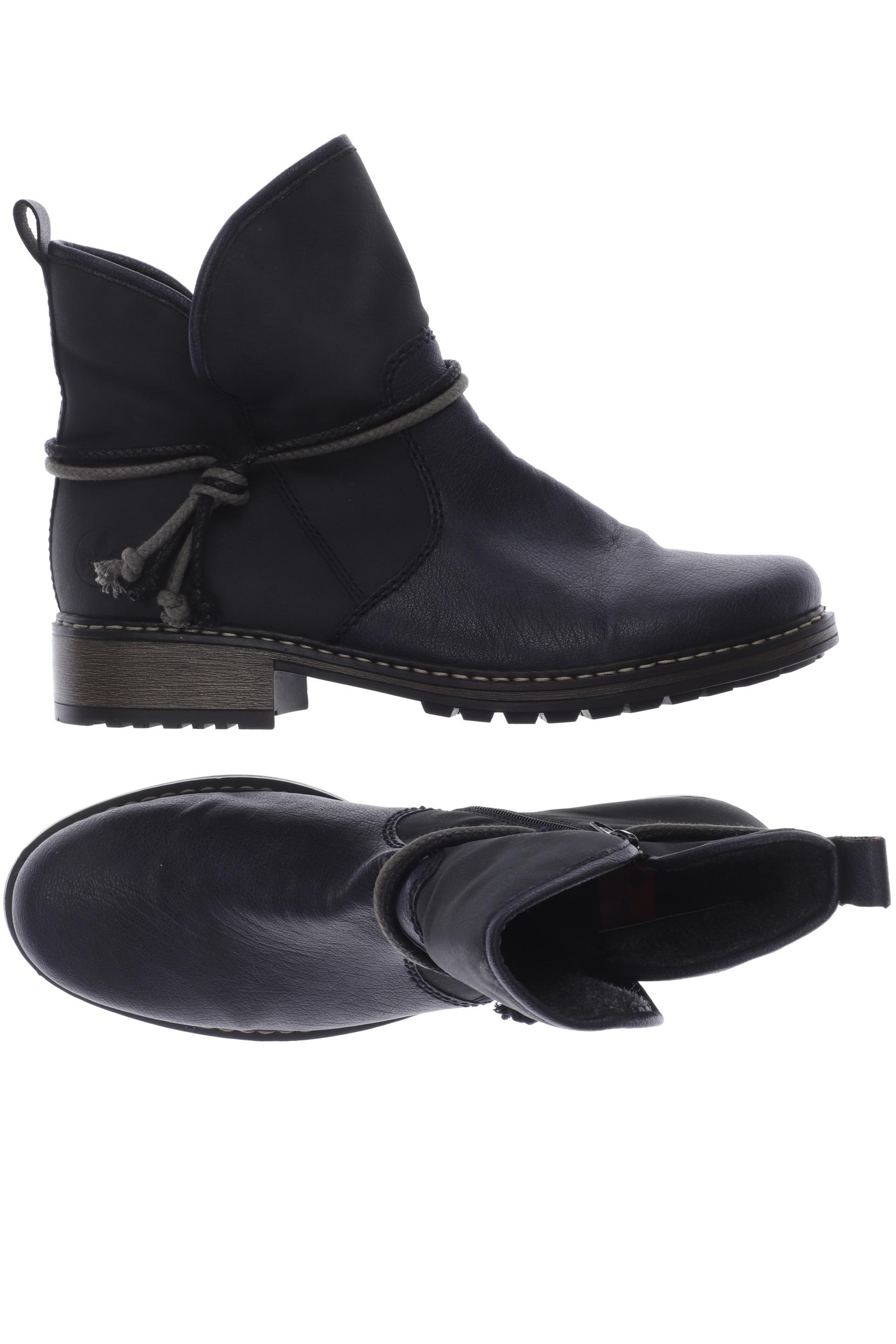 

Rieker Damen Stiefelette, marineblau, Gr. 41