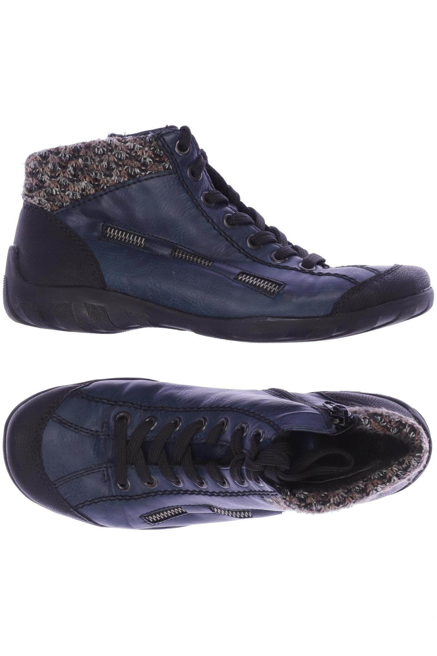 

Rieker Damen Stiefelette, blau, Gr. 37