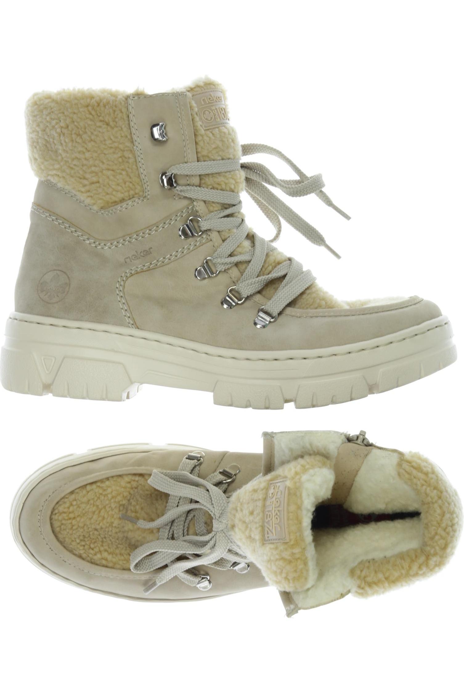 

Rieker Damen Stiefelette, beige, Gr. 41