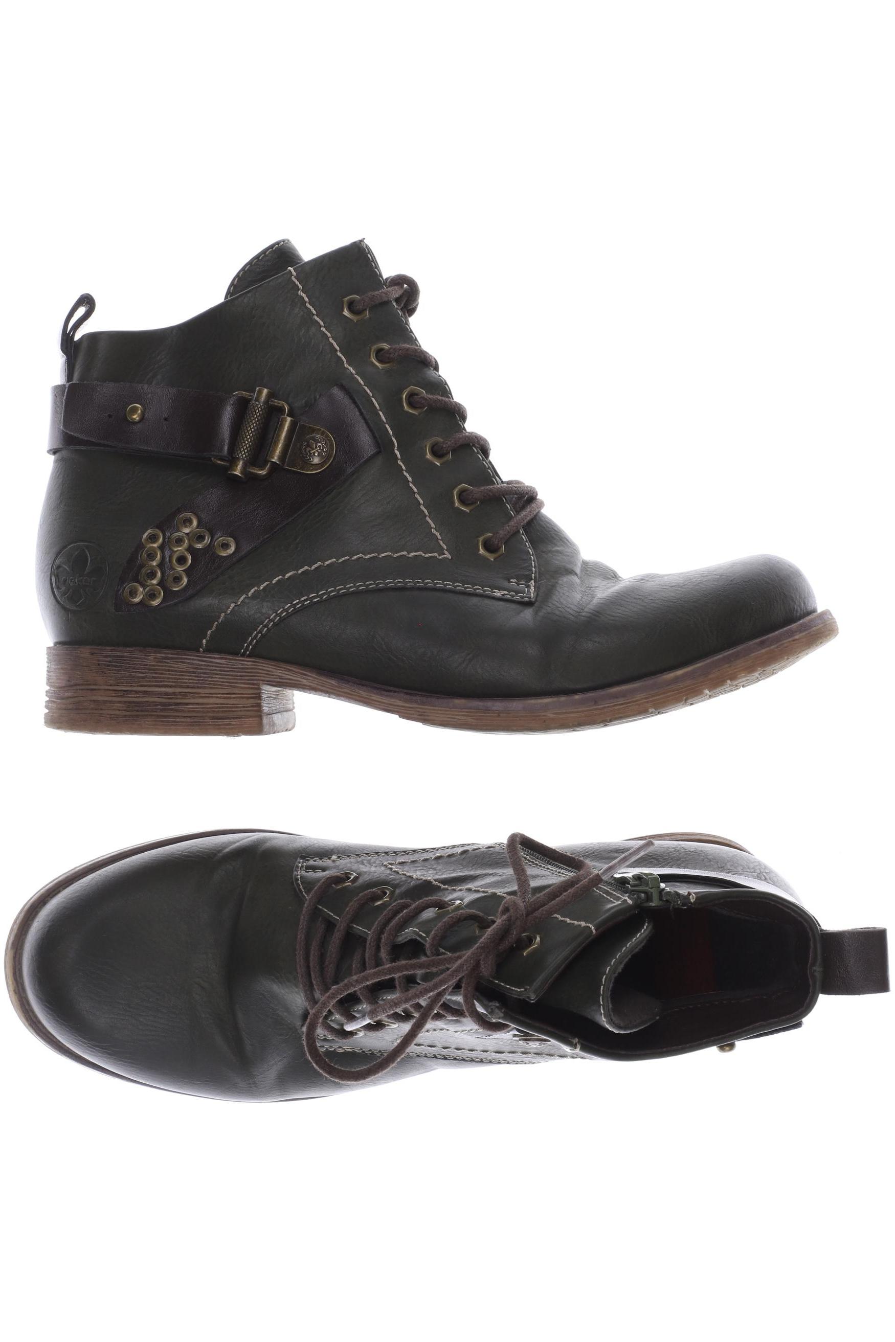 

Rieker Damen Stiefelette, grün, Gr. 38