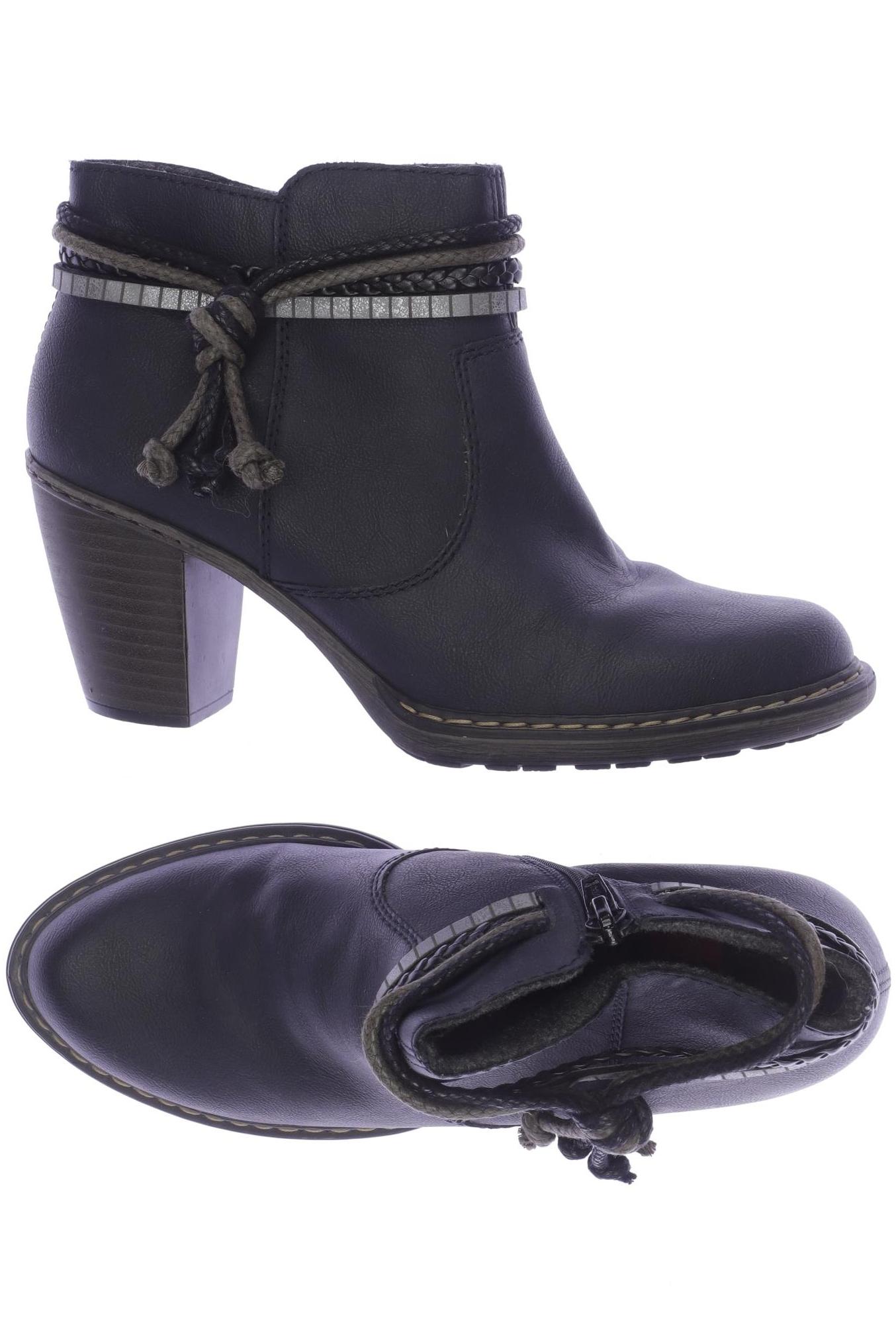 

Rieker Damen Stiefelette, marineblau, Gr. 38