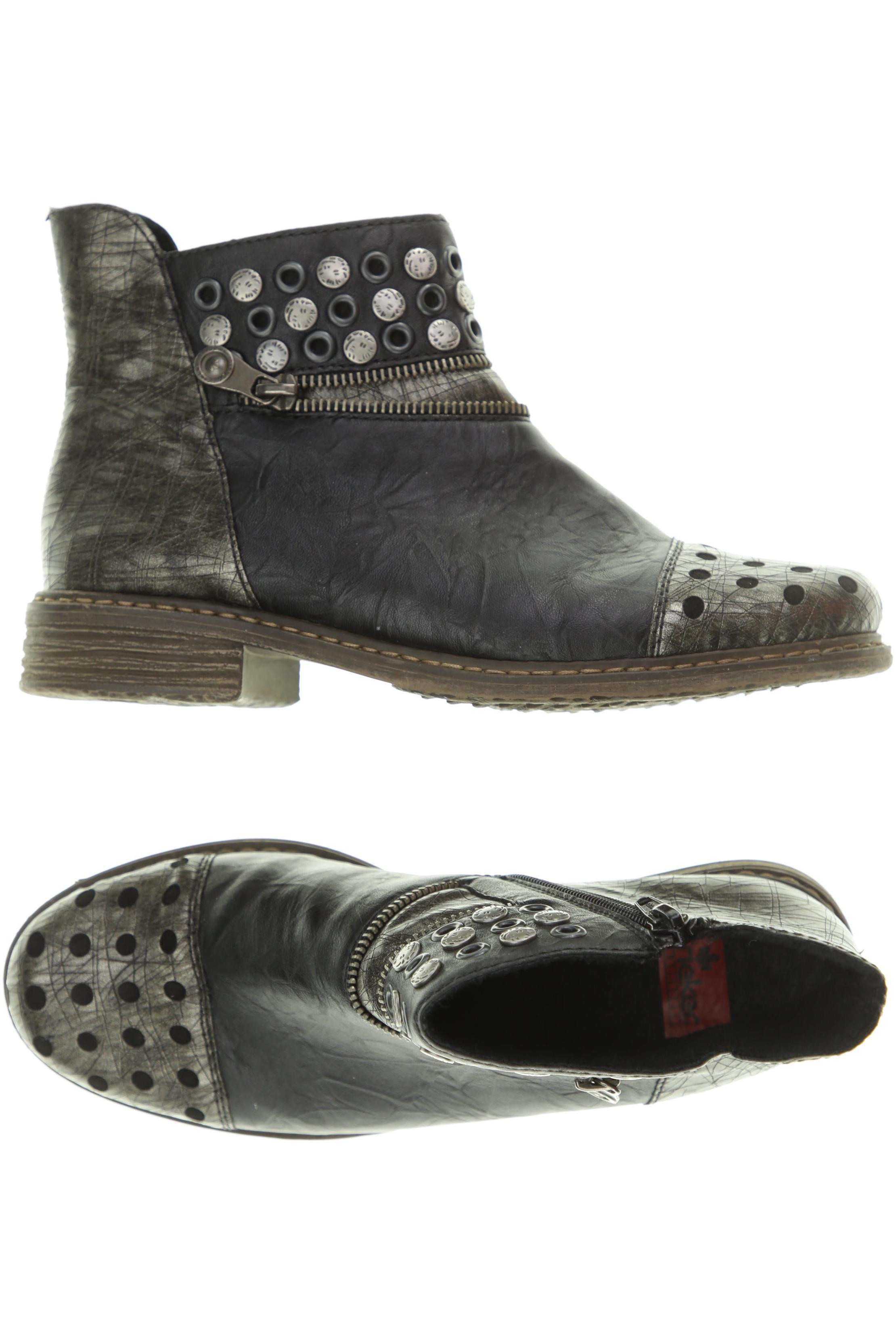 

Rieker Damen Stiefelette, schwarz, Gr. 38