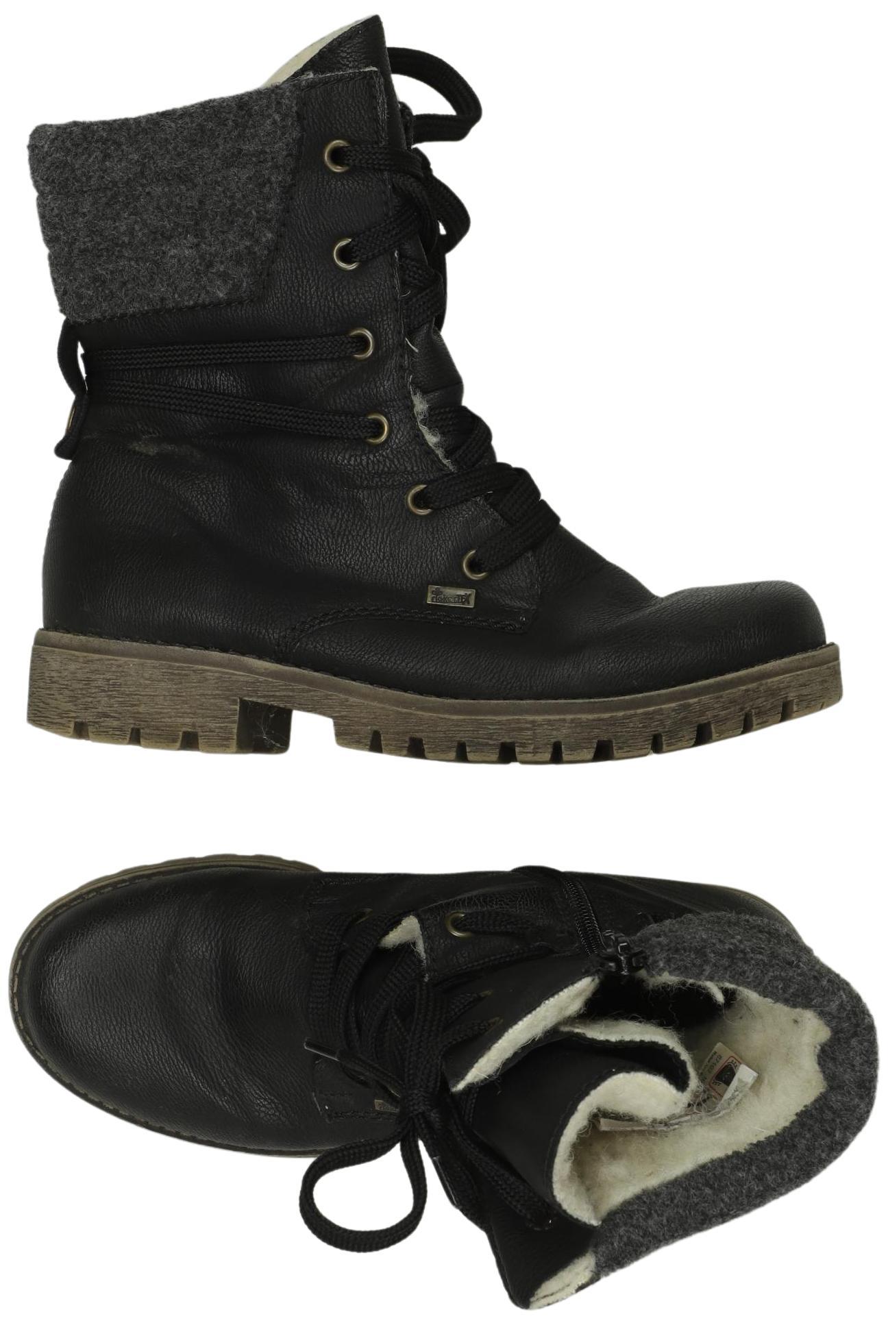 

Rieker Damen Stiefelette, schwarz, Gr. 37