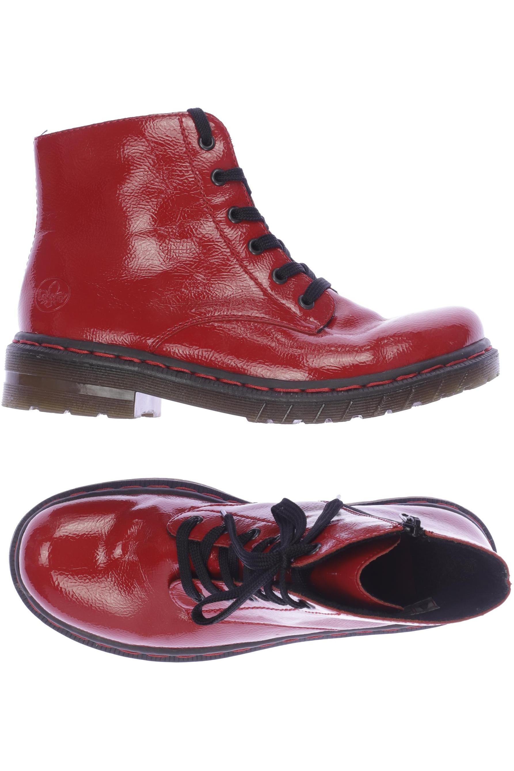 

Rieker Damen Stiefelette, rot, Gr. 41