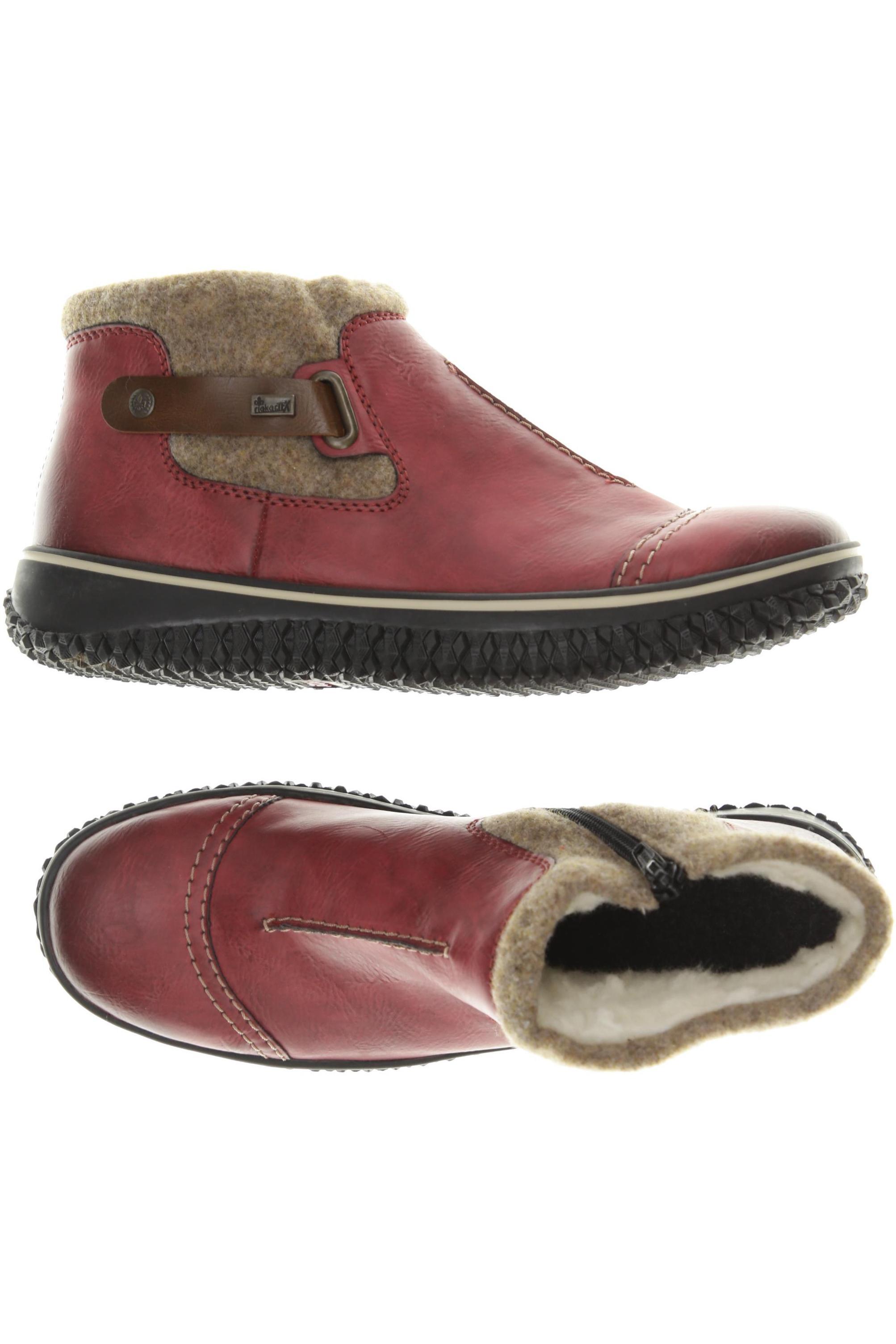 

Rieker Damen Stiefelette, rot, Gr. 42