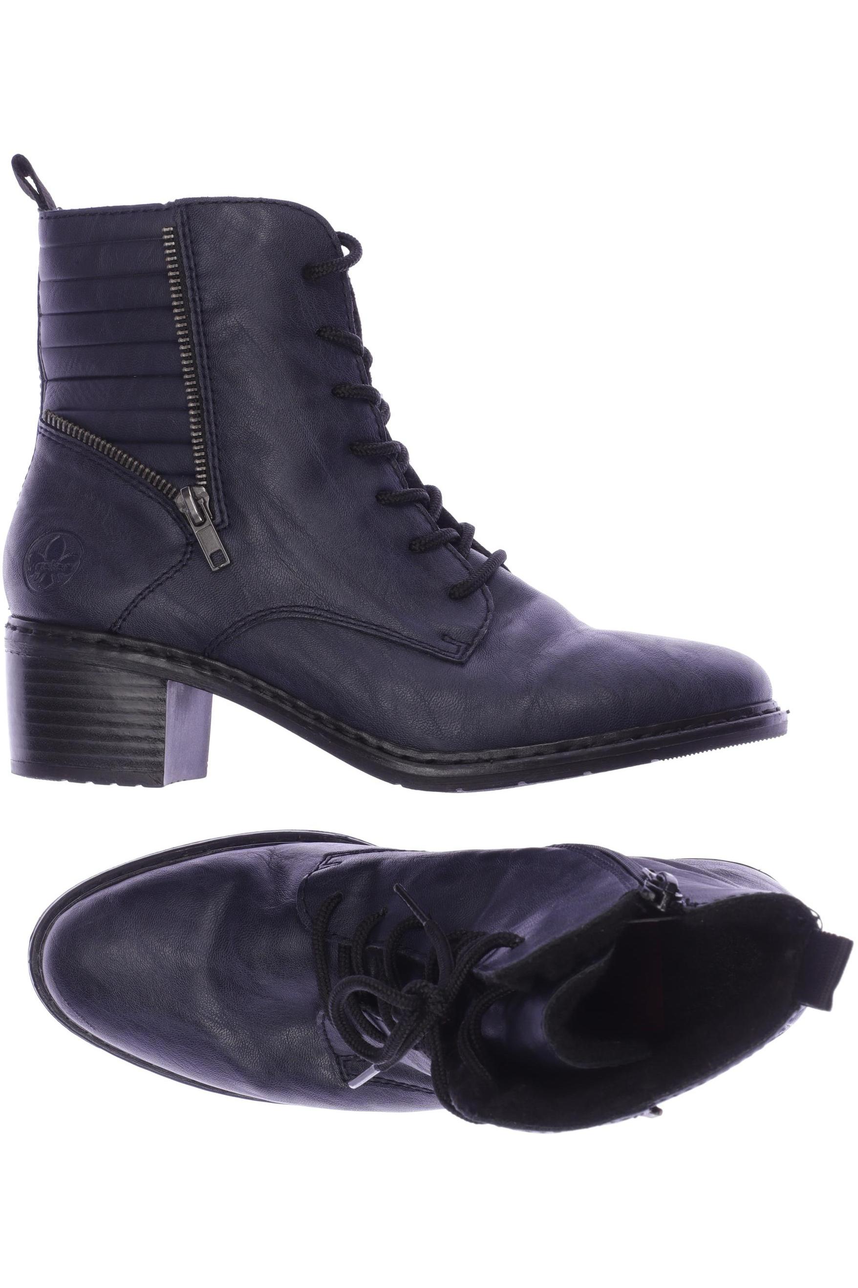 

Rieker Damen Stiefelette, marineblau, Gr. 38