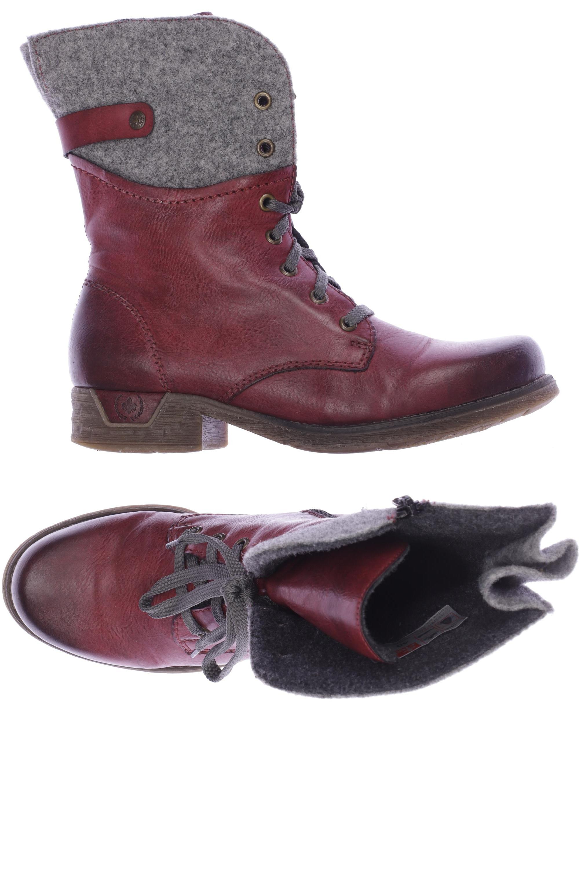 

Rieker Damen Stiefelette, bordeaux