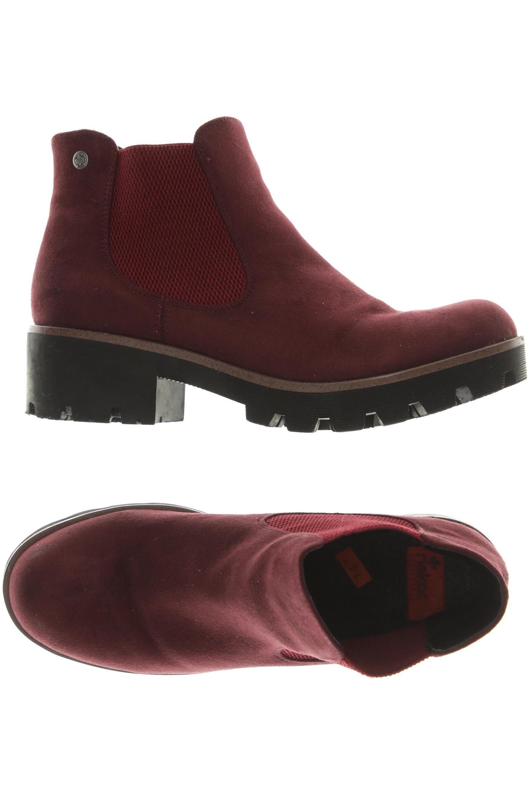 

Rieker Damen Stiefelette, rot, Gr. 41