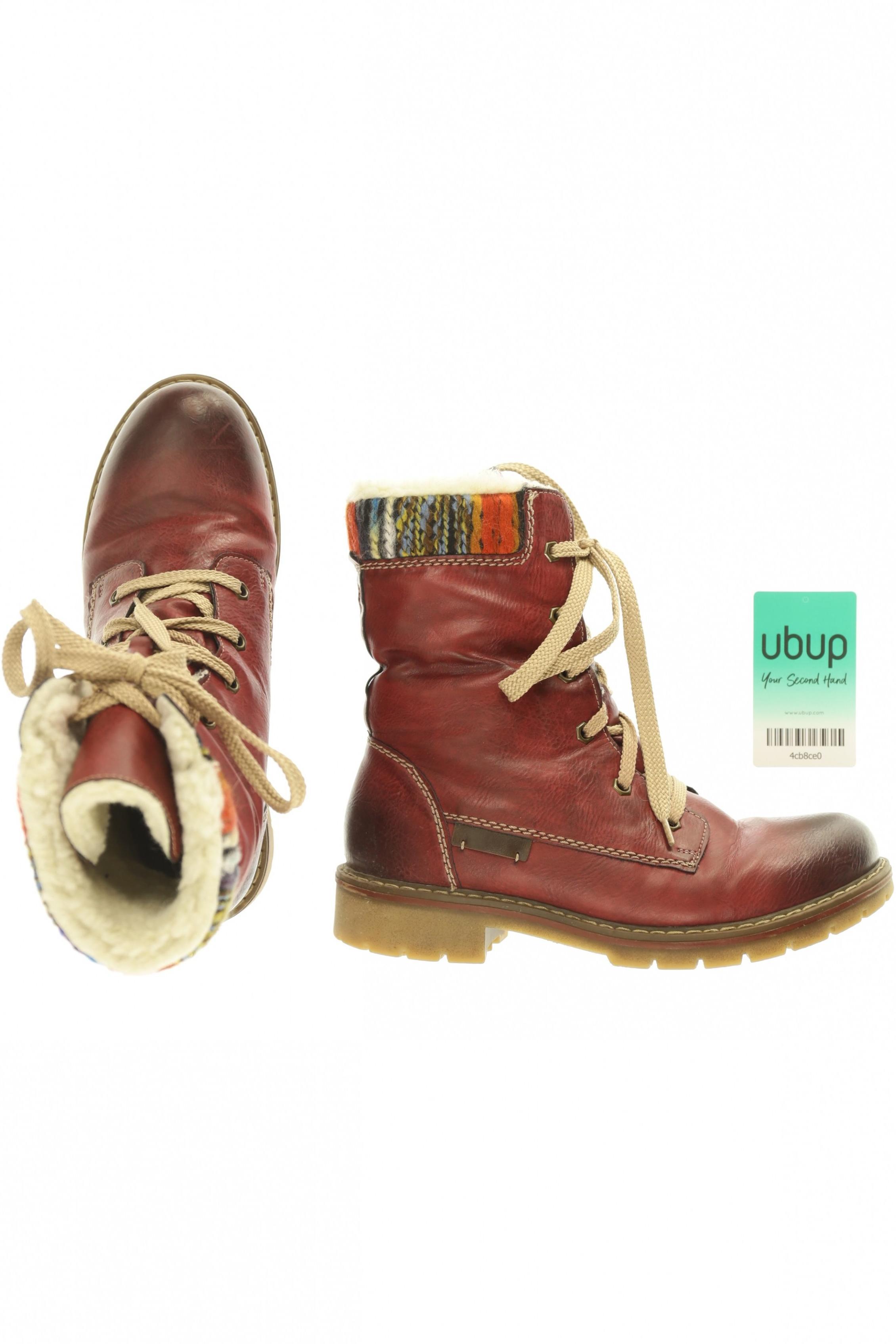 

Rieker Damen Stiefelette, rot, Gr. 37