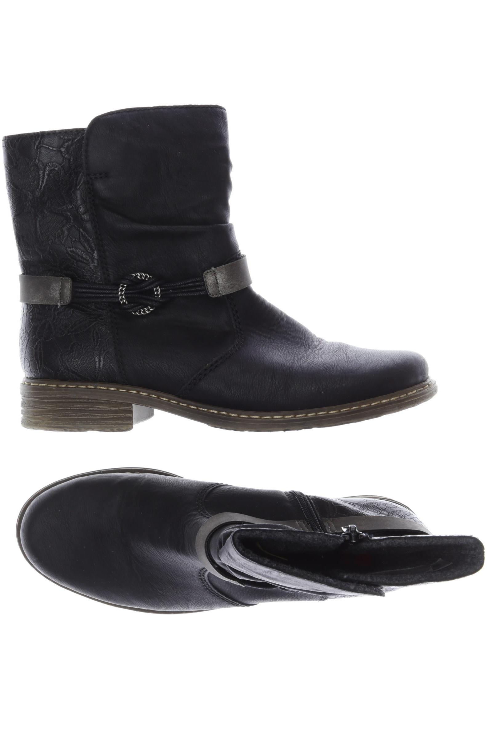 

Rieker Damen Stiefelette, schwarz, Gr. 38