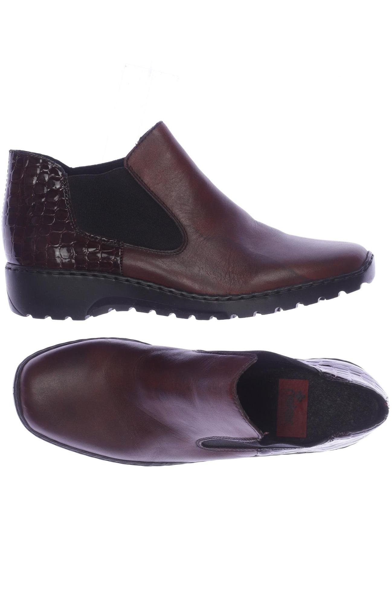 

Rieker Damen Stiefelette, bordeaux, Gr. 38