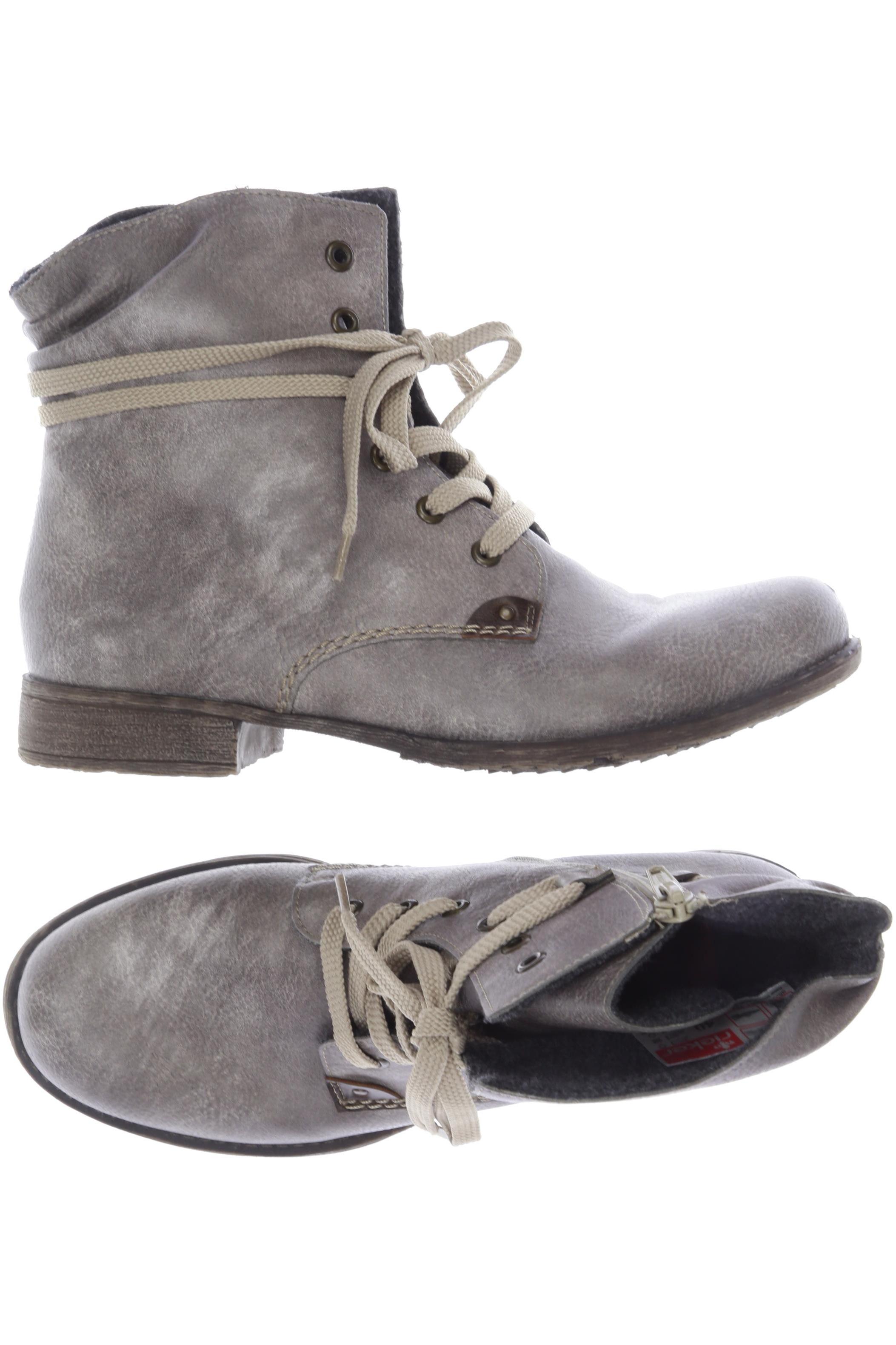 

Rieker Damen Stiefelette, grau, Gr. 40