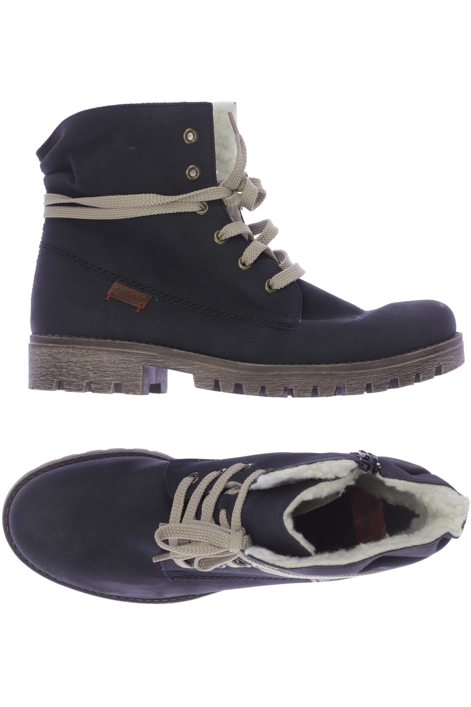 

Rieker Damen Stiefelette, marineblau, Gr. 41