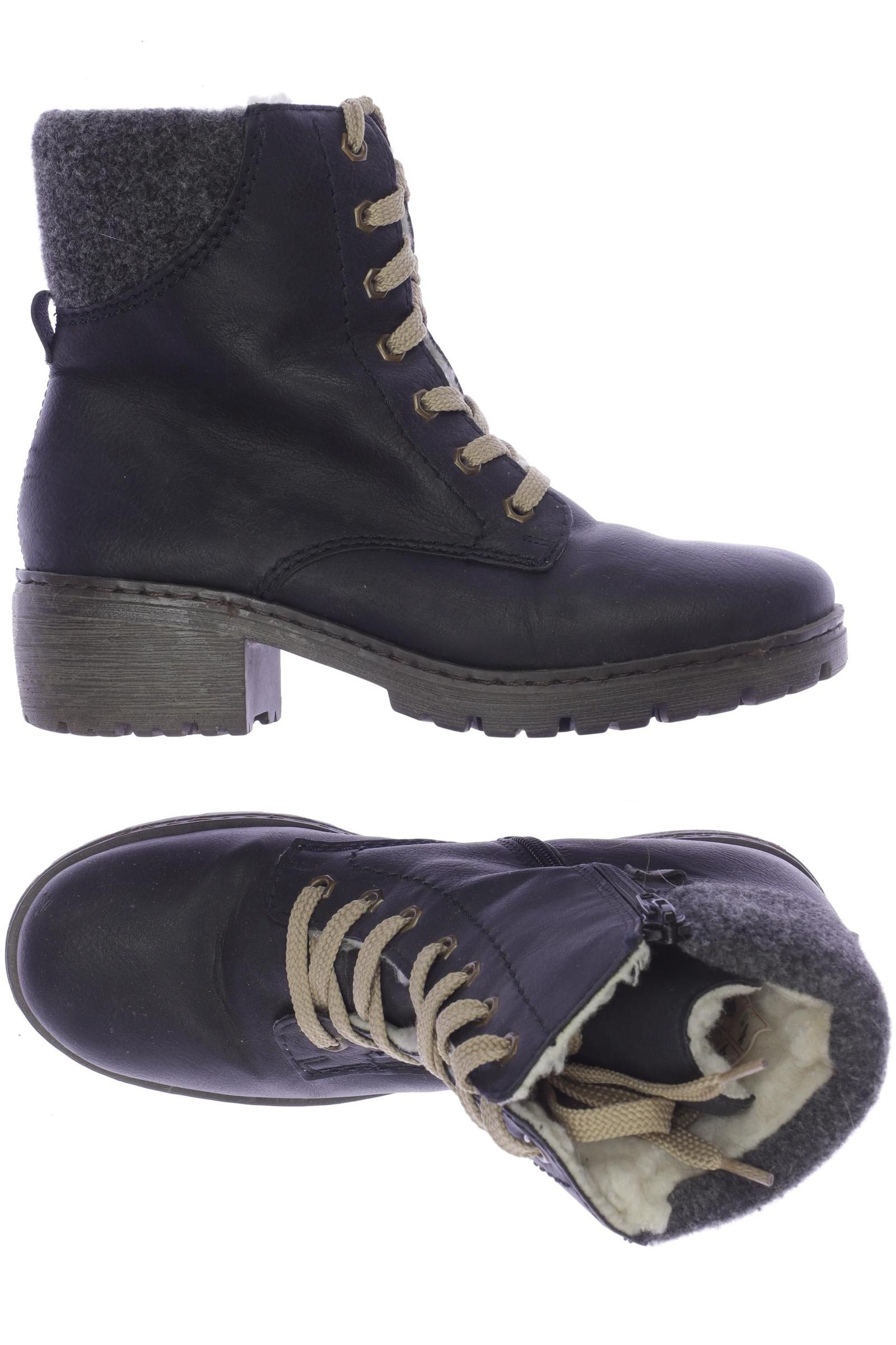 

Rieker Damen Stiefelette, marineblau, Gr. 38